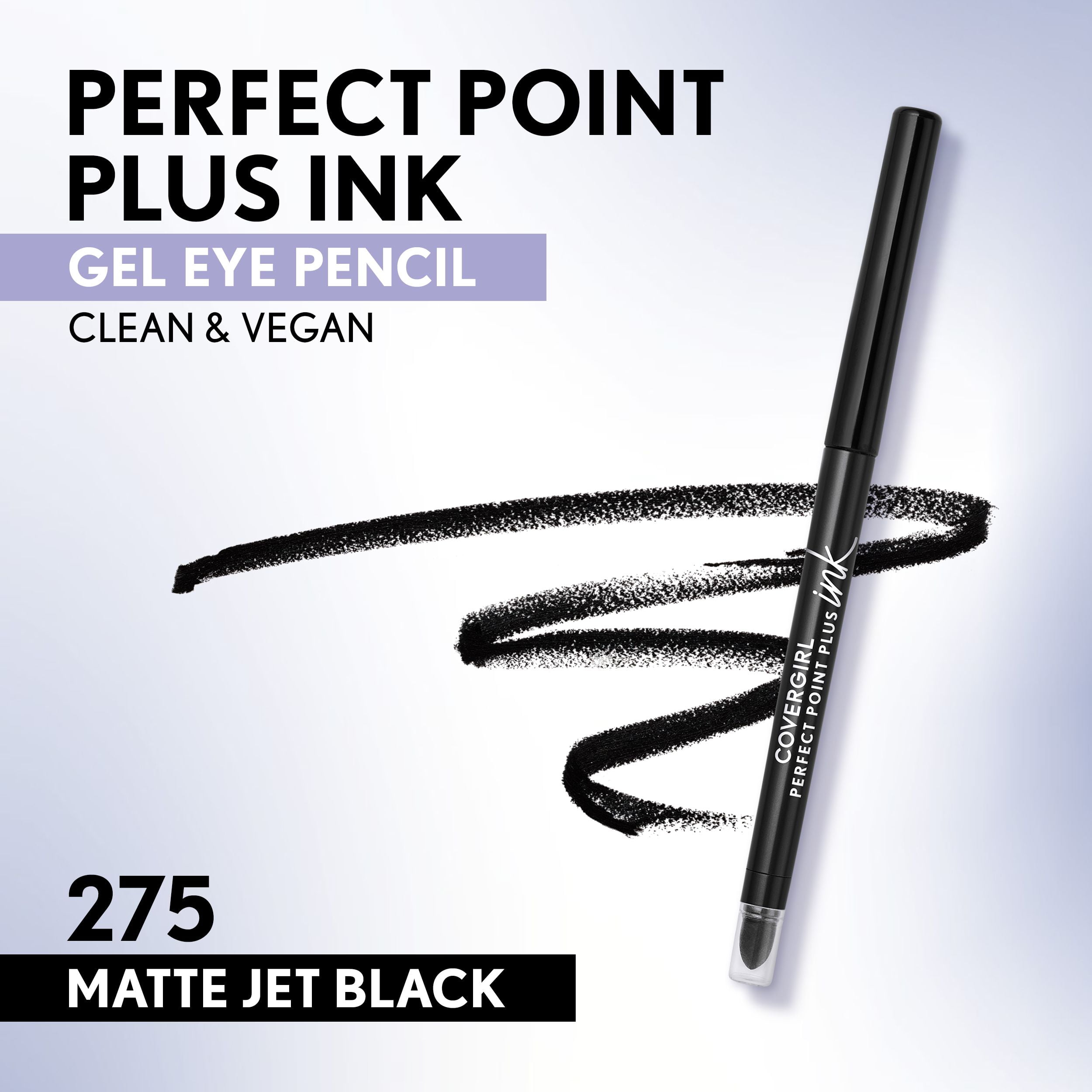 COVERGIRL Perfect Point Plus Ink Eyeliner 275 Matte Jet Black 0.01 oz