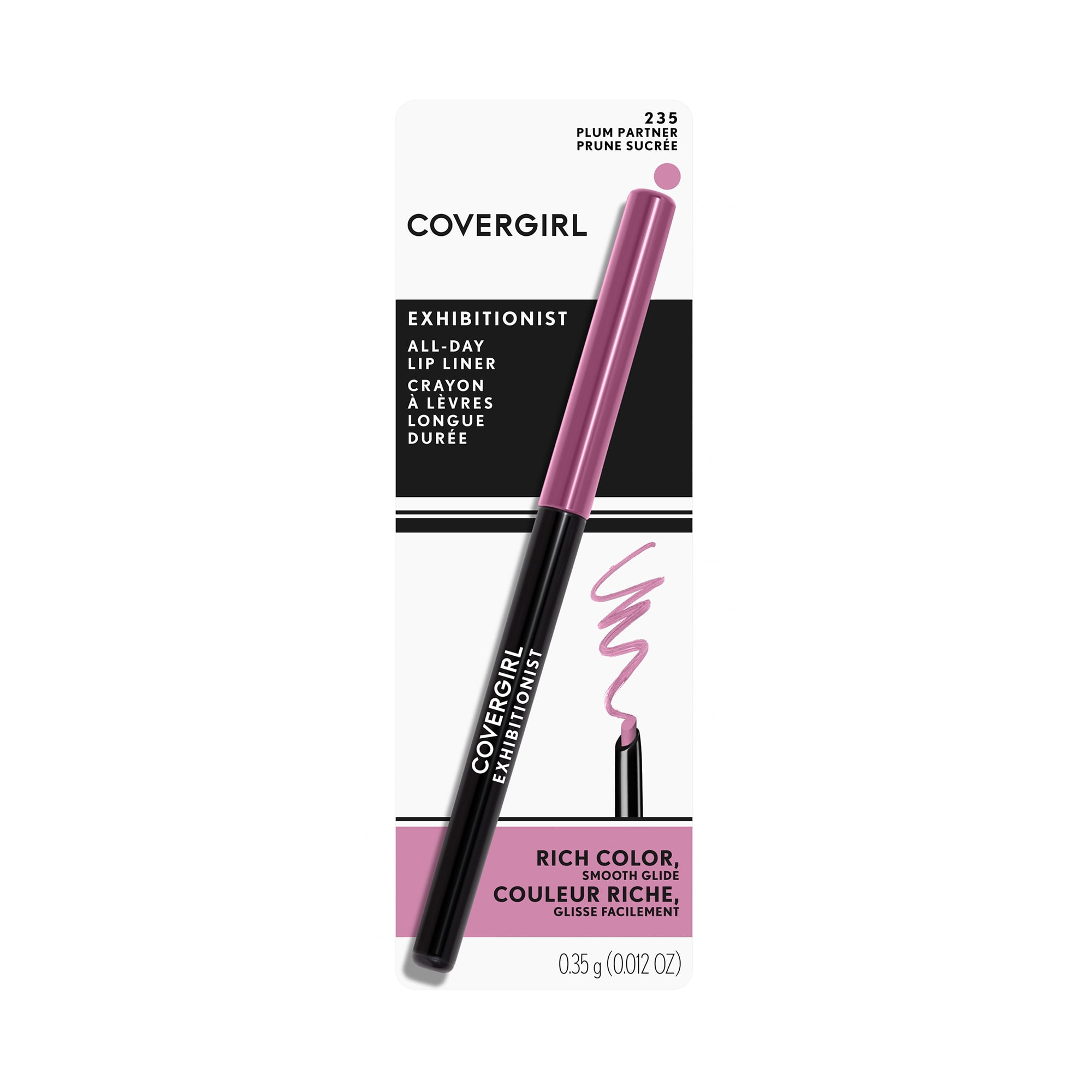 COVERGIRL Exhibitionist Lip Liner 210 Pink Paradise Beauty Makeup Pen Waterproof