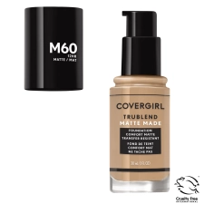COVERGIRL TruBlend Matte Made Liquid Foundation M60 Natural Beige 1 fl oz