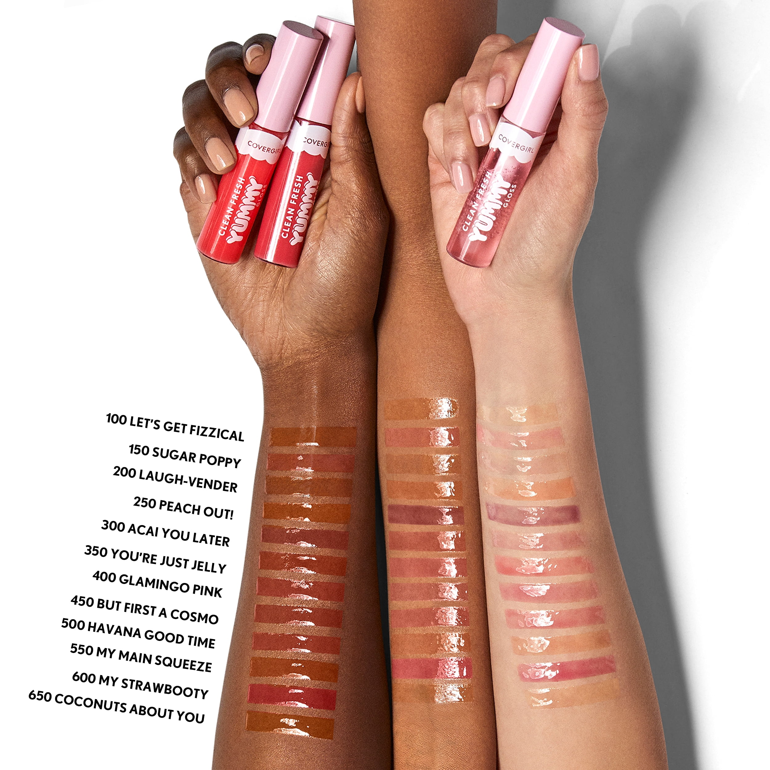 COVERGIRL Clean Fresh Yummy Lip Gloss 400 Glamingo Pink 0.33 fl oz