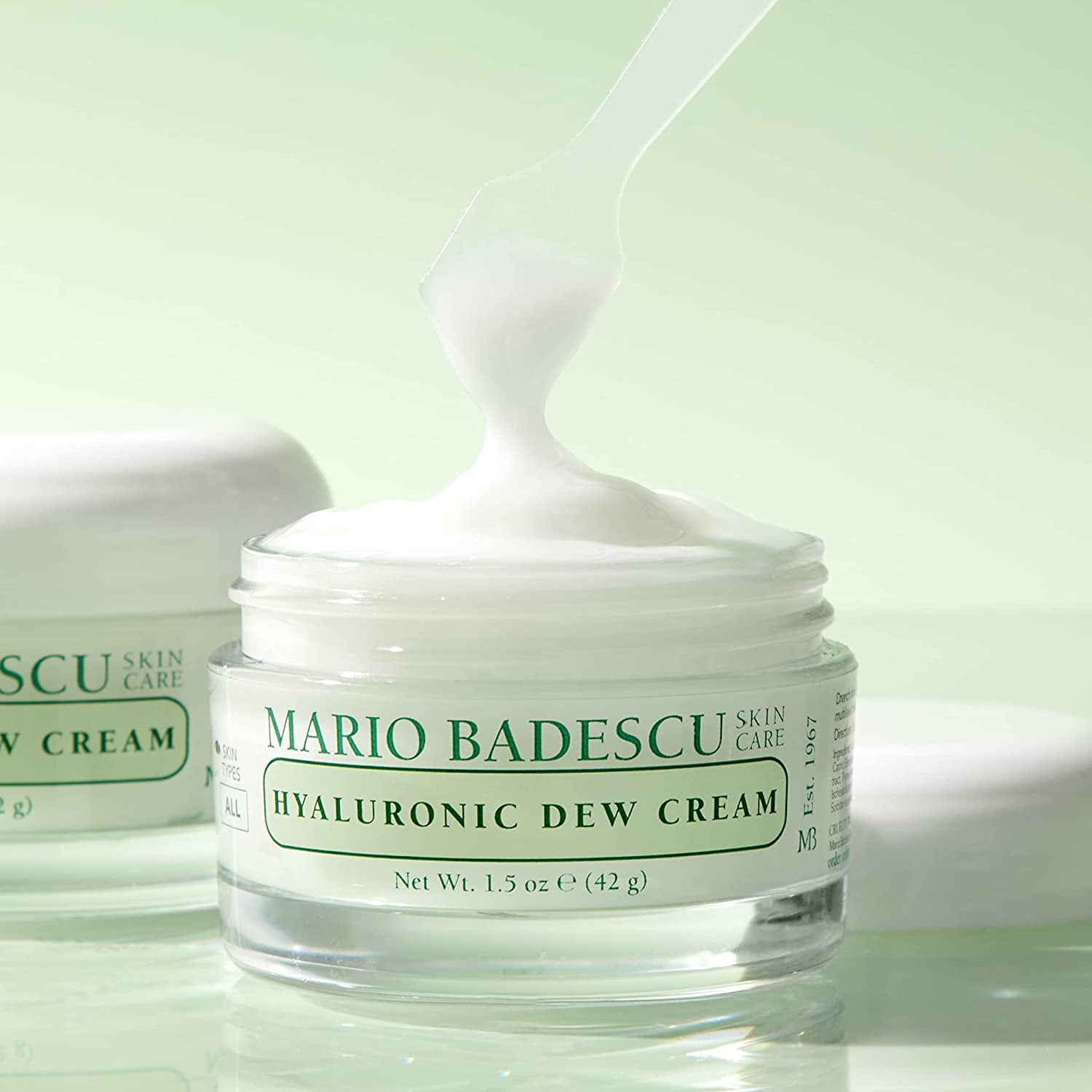 Mario Badescu Hyaluronic Dew Cream Light Weight Facial Moisturizer Skin Care 1.5 oz