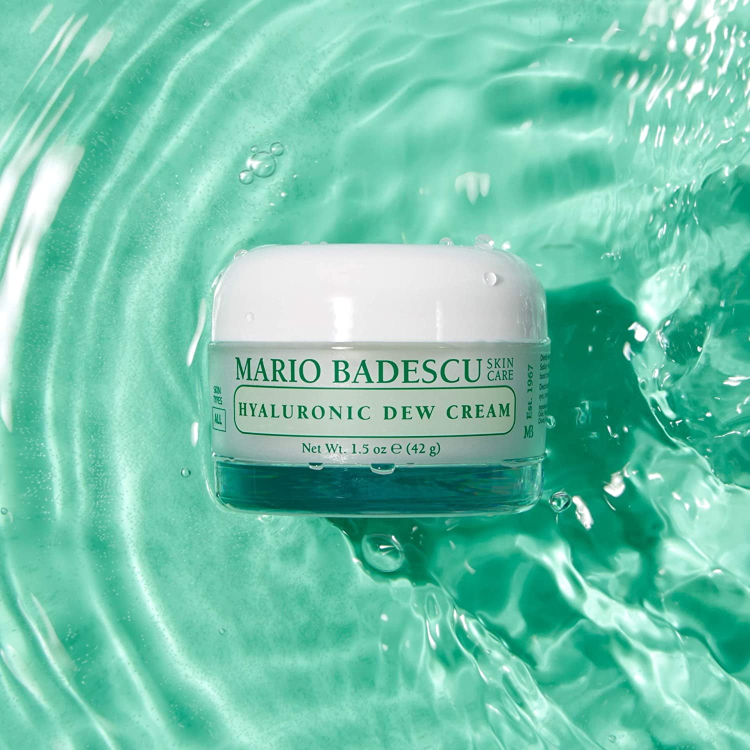 Mario Badescu Hyaluronic Dew Cream Light Weight Facial Moisturizer Skin Care 1.5 oz