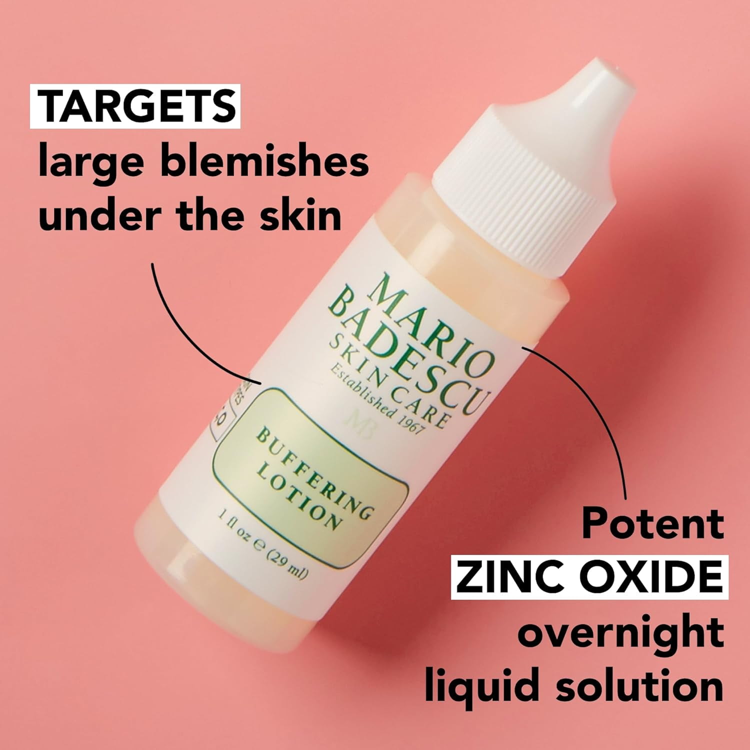 Mario Badescu Buffering Lotion Acne Cream 1 fluid ounce
