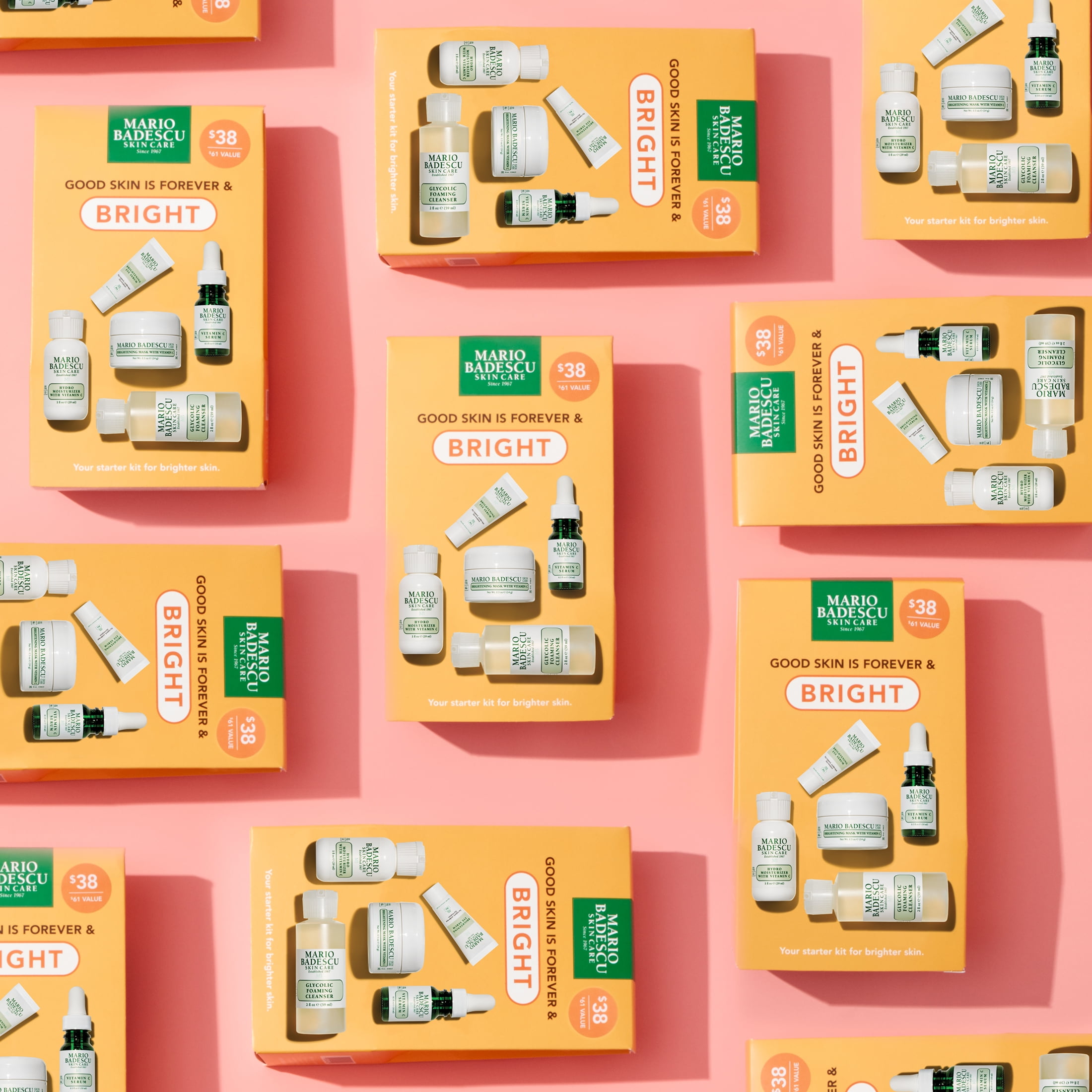 Mario Badescu Good Skin Forever Bright Radiant Kit 5 Count
