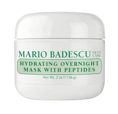 Mario Badescu Hydrating Overnight Facial Mask Peptides Skin Care 2 oz