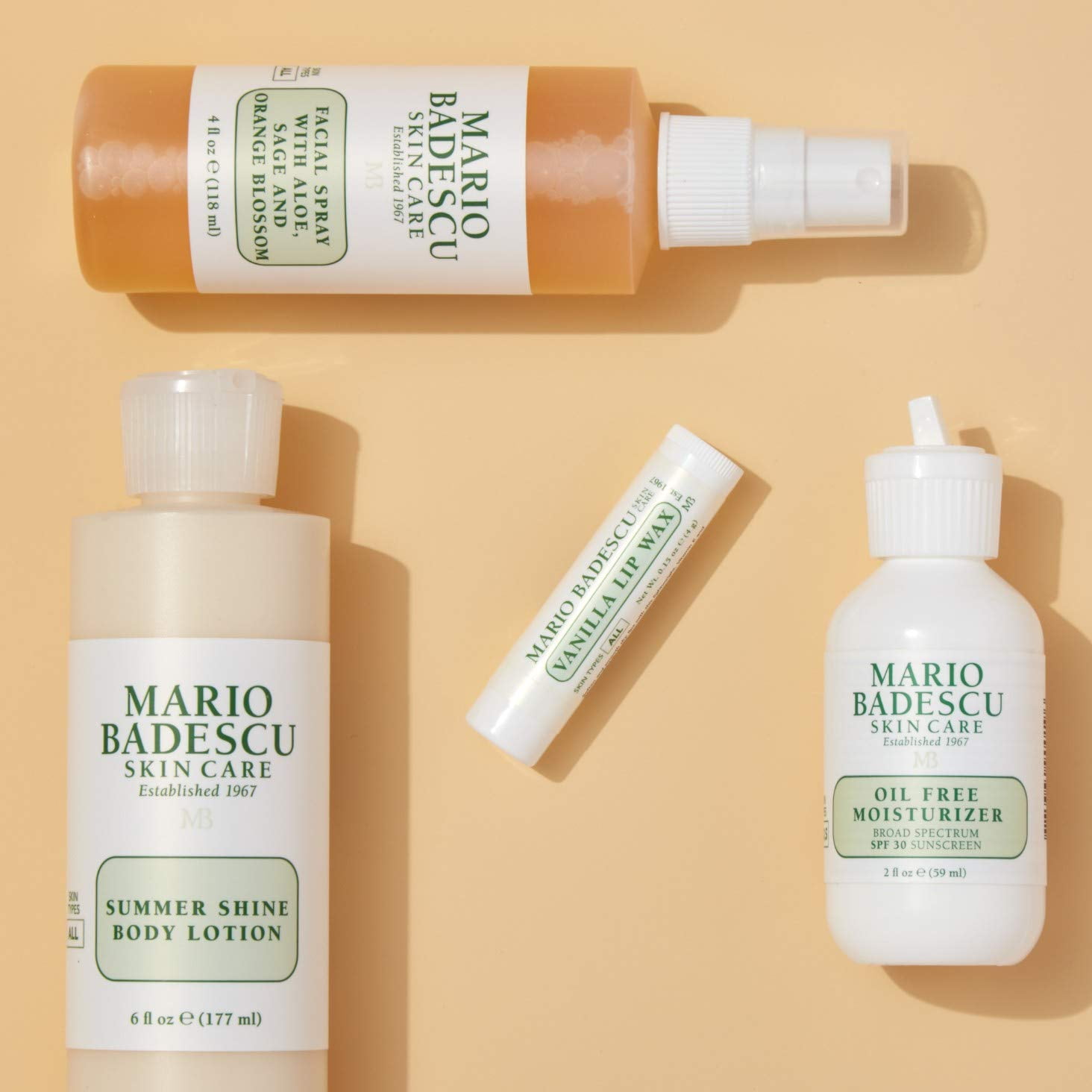 Mario Badescu Facial Spray Aloe Sage Orange Blossom Toner 8 fl oz