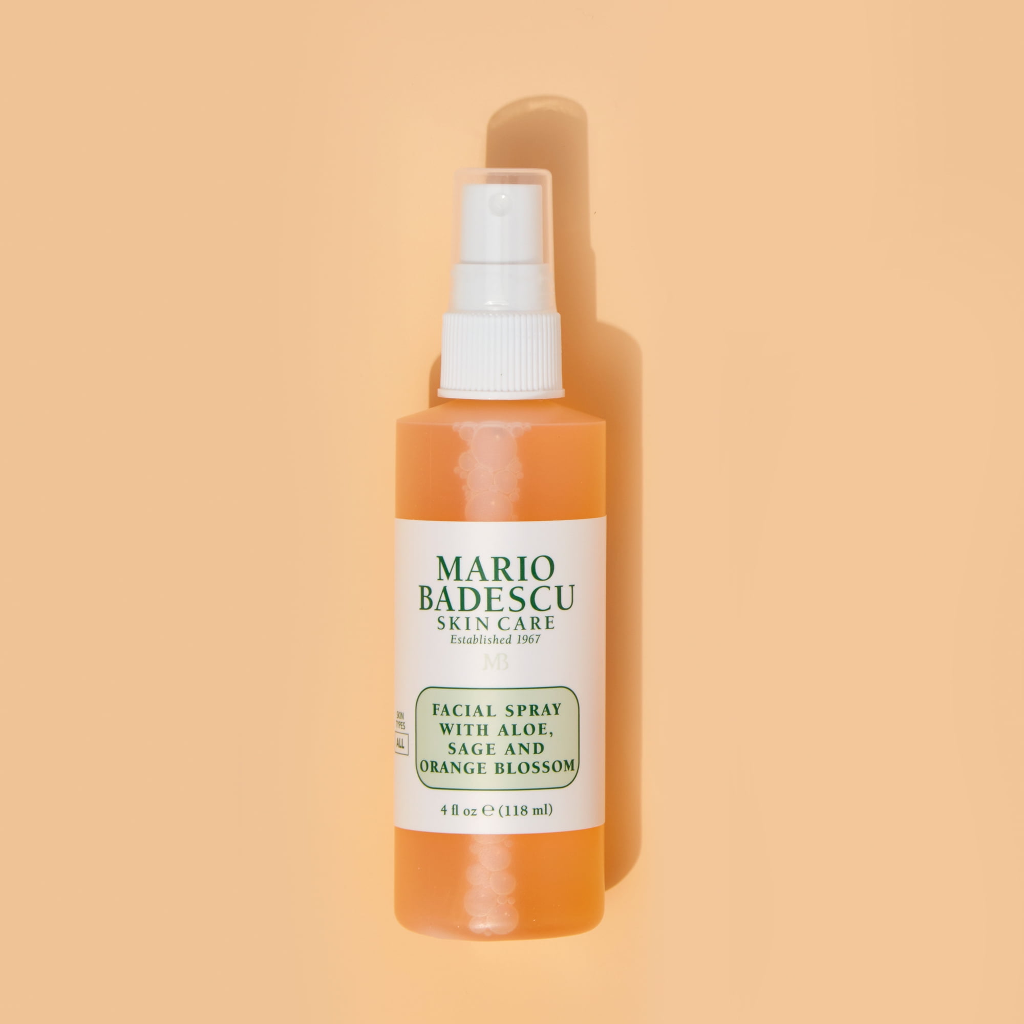 Mario Badescu Facial Spray Aloe Sage Orange Blossom Toner 8 fl oz