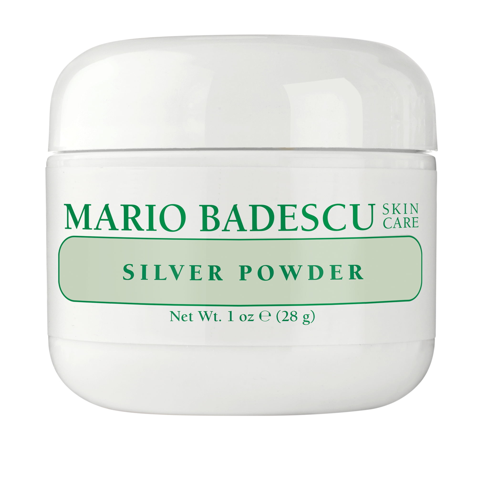 Mario Badescu Silver Facial Powder Skin Care Purifying Kaolin 1 oz for Healthy Skin Care