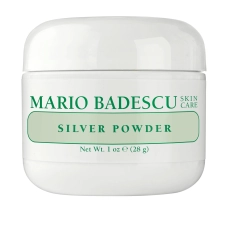 Mario Badescu Silver Facial Powder Skin Care Purifying Kaolin 1 oz for Healthy Skin Care