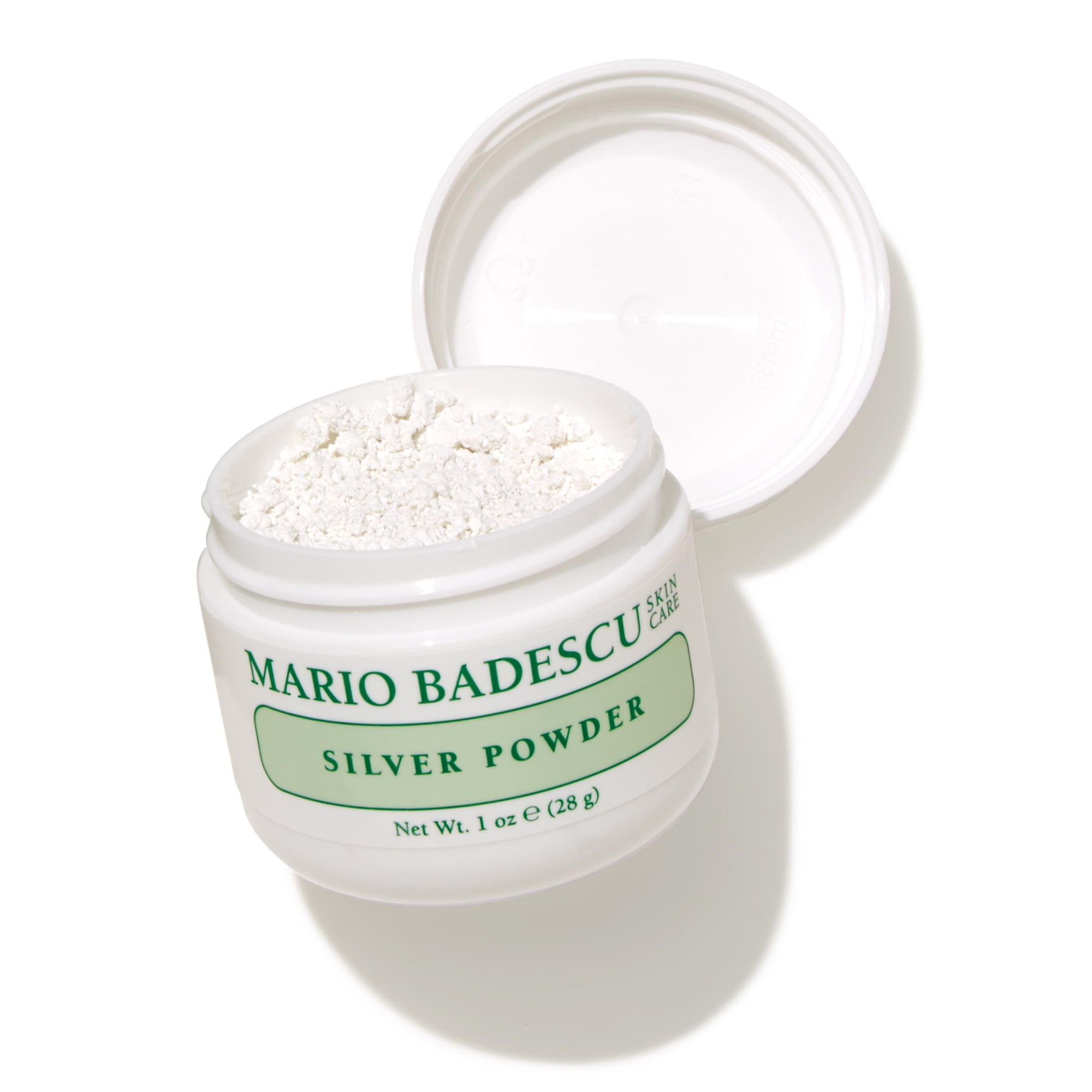Mario Badescu Silver Facial Powder Skin Care Purifying Kaolin 1 oz for Healthy Skin Care