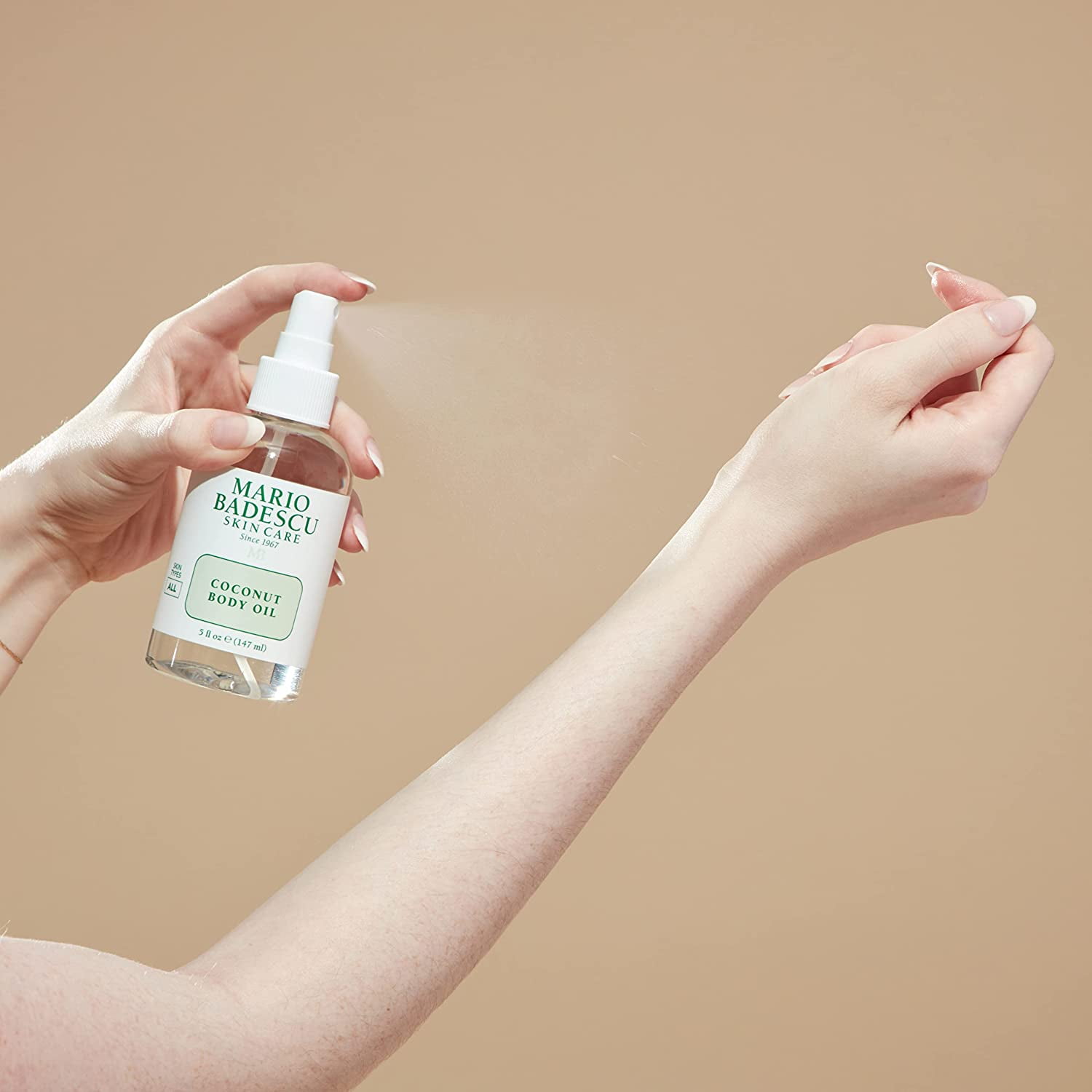 Mario Badescu Coconut Body Oil 5 fl oz for Hydrating Skin