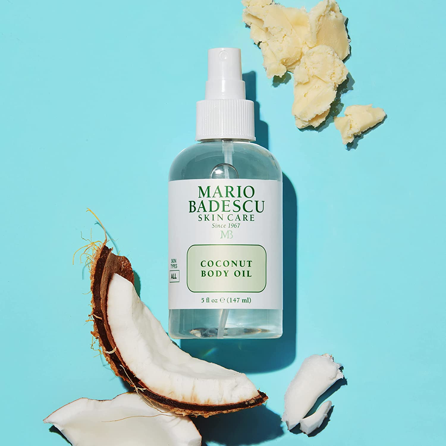 Mario Badescu Coconut Body Oil 5 fl oz for Hydrating Skin