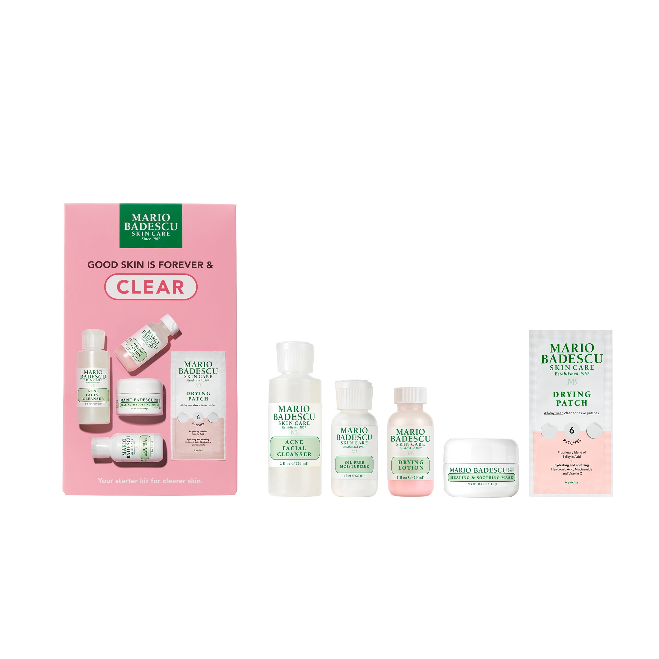 Mario Badescu Good Skin Is Forever Clear Oily Skin 5 Piece Set