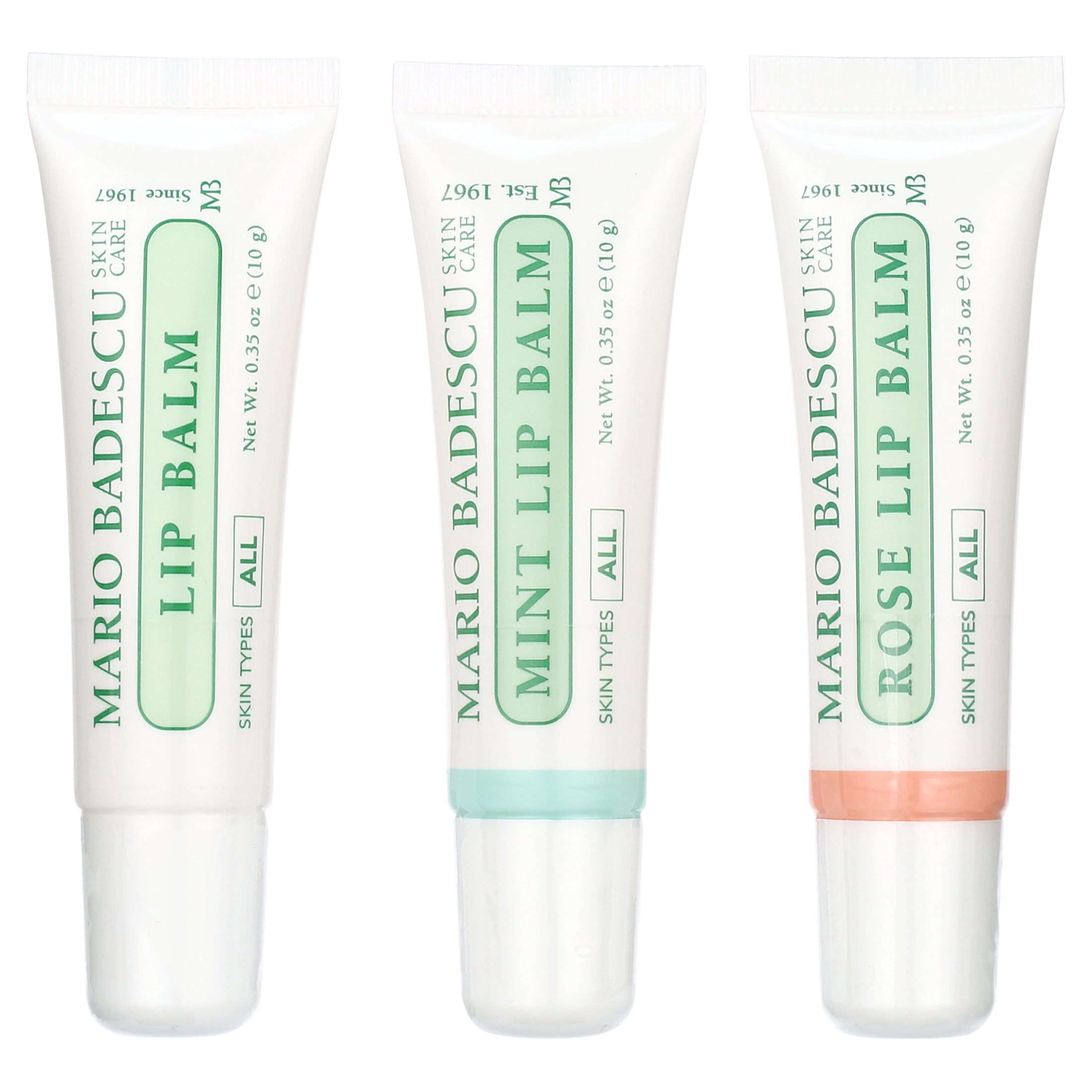 Mario Badescu Lip Balm Trio Holiday Gift Set 3 ct