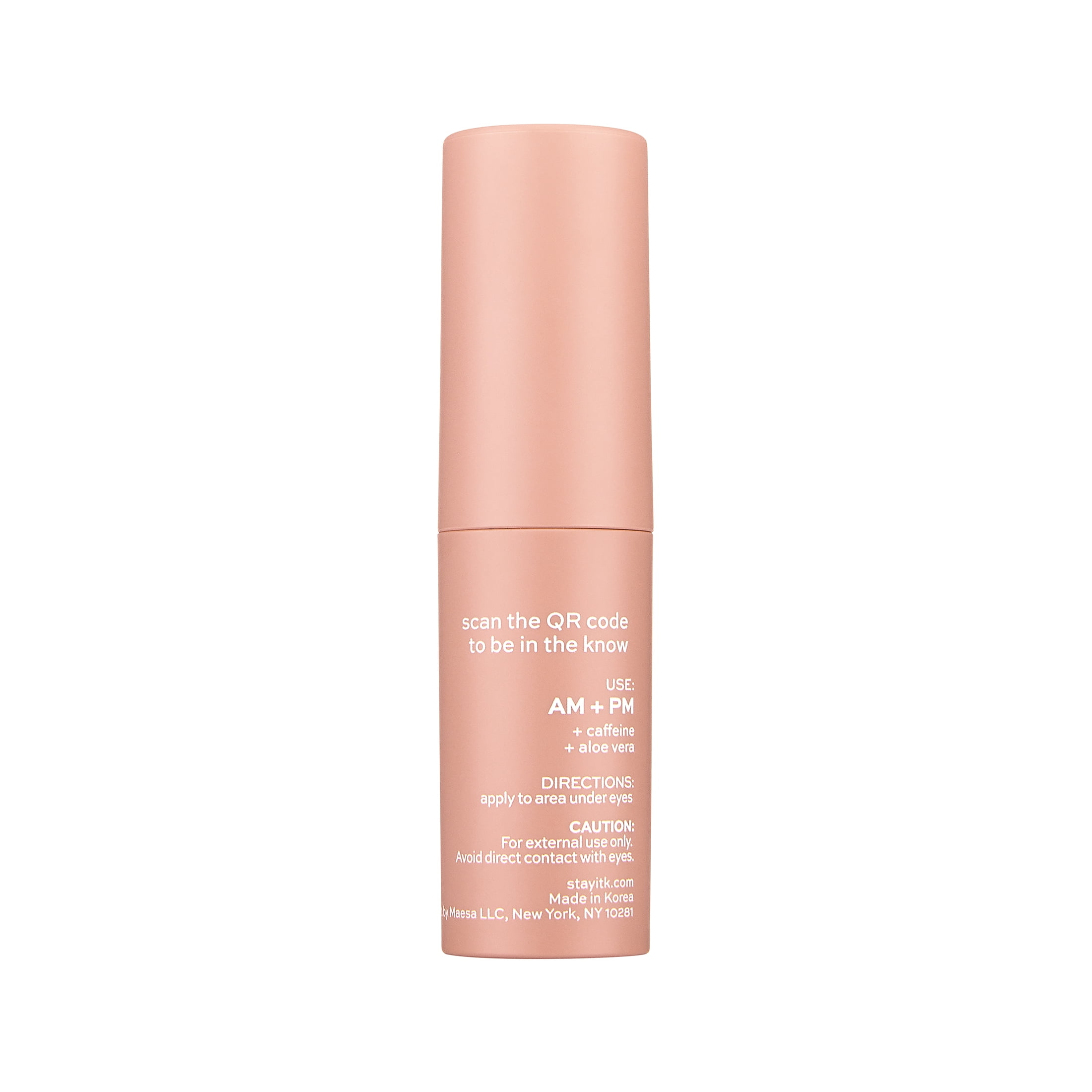 ITK Skincare Soothing Under Eye Serum Stick Hydrates Brightens All Skin Types 0.35 oz