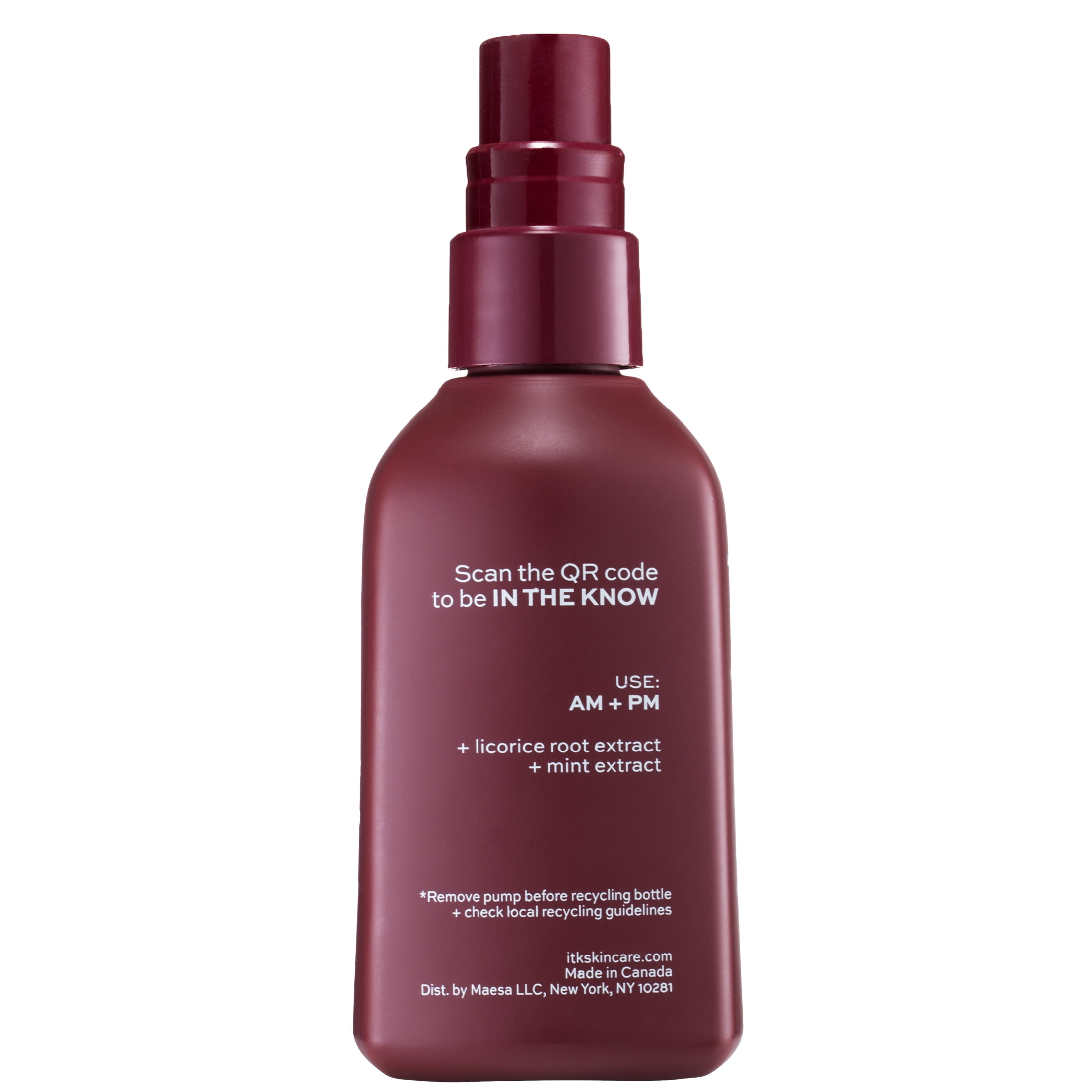 ITK Blemish Mist Acne Treatment Salicylic Acid All Skin Types 3.3 oz