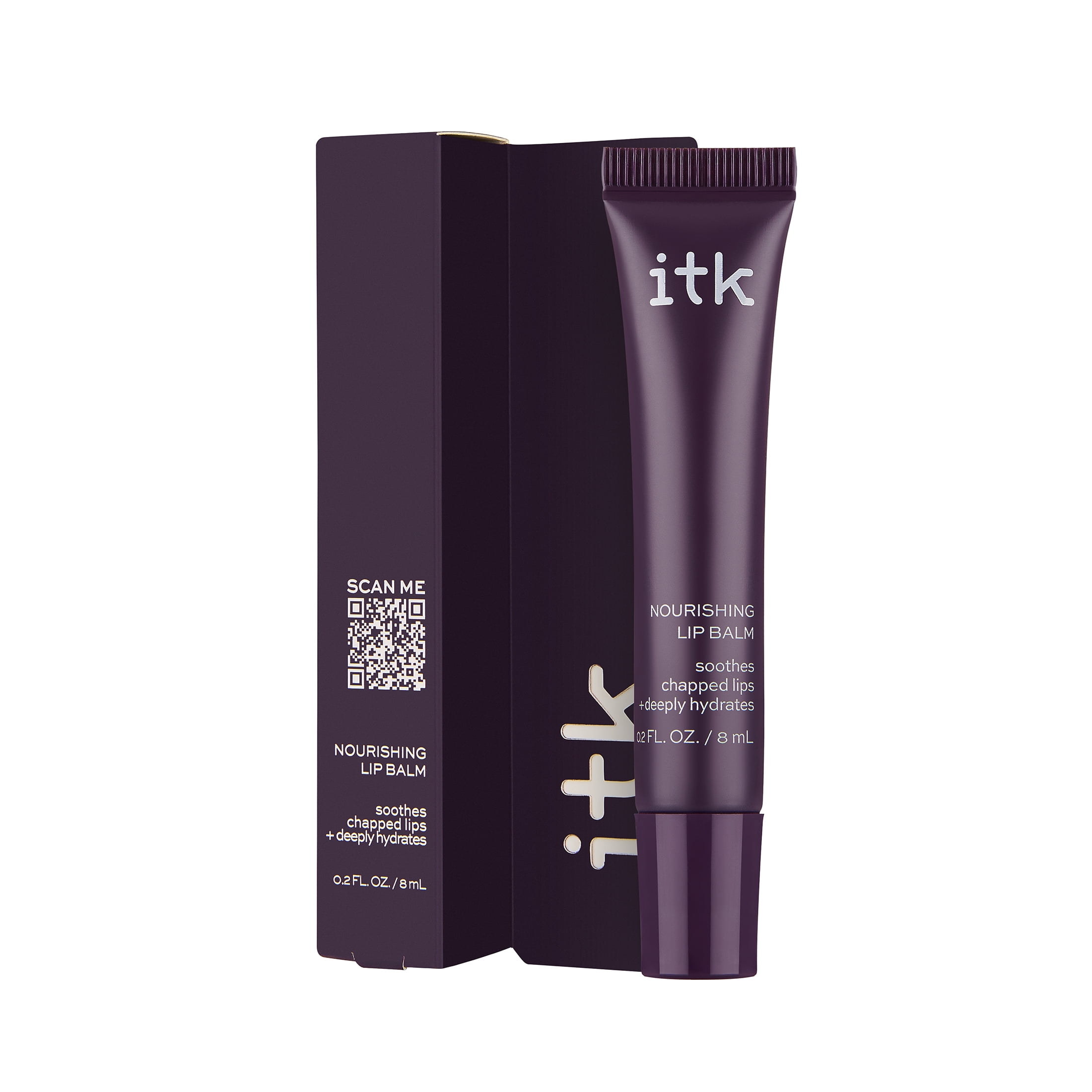 ITK Nourishing Lip Balm with Shea Butter Coconut Oil Vitamin E 2 fl. oz