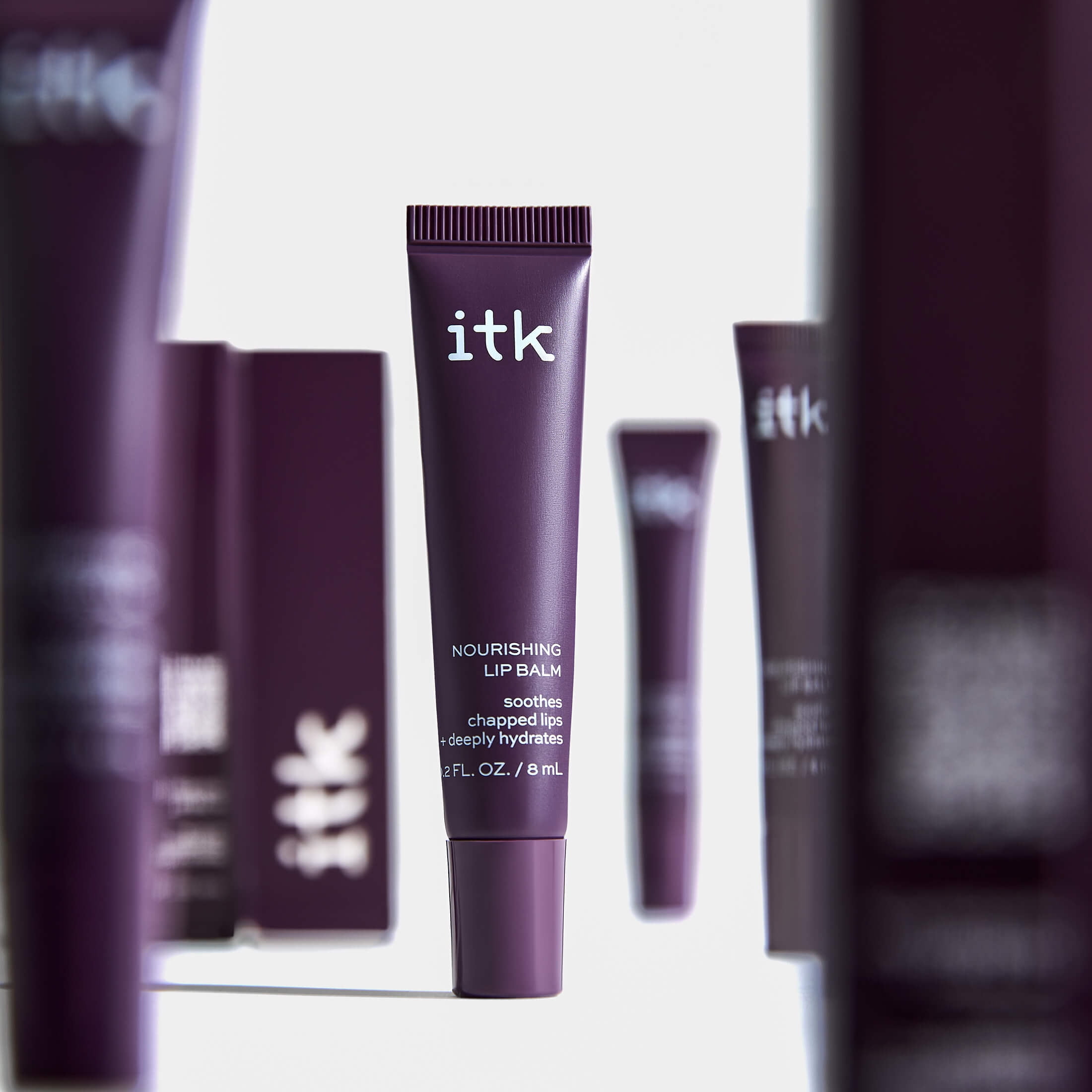 ITK Nourishing Lip Balm with Shea Butter Coconut Oil Vitamin E 2 fl. oz