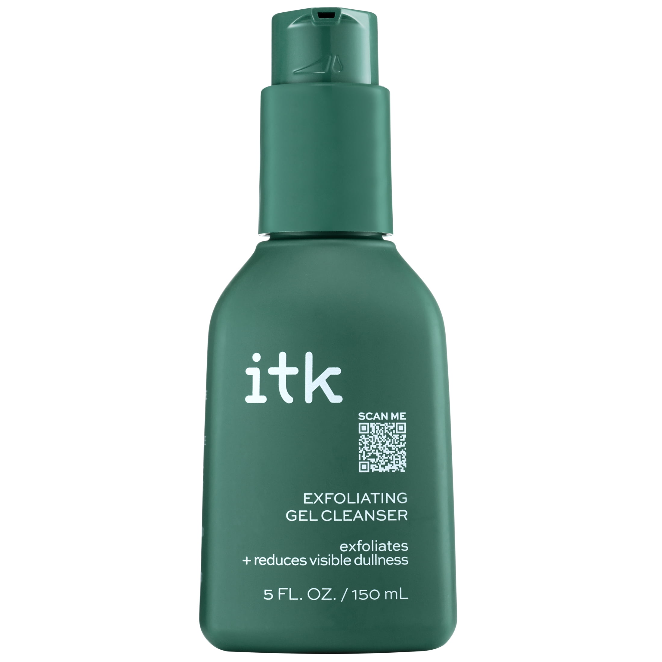 ITK Skincare Exfoliating Gel Cleanser Glycolic Acid All Skin Types 5 oz