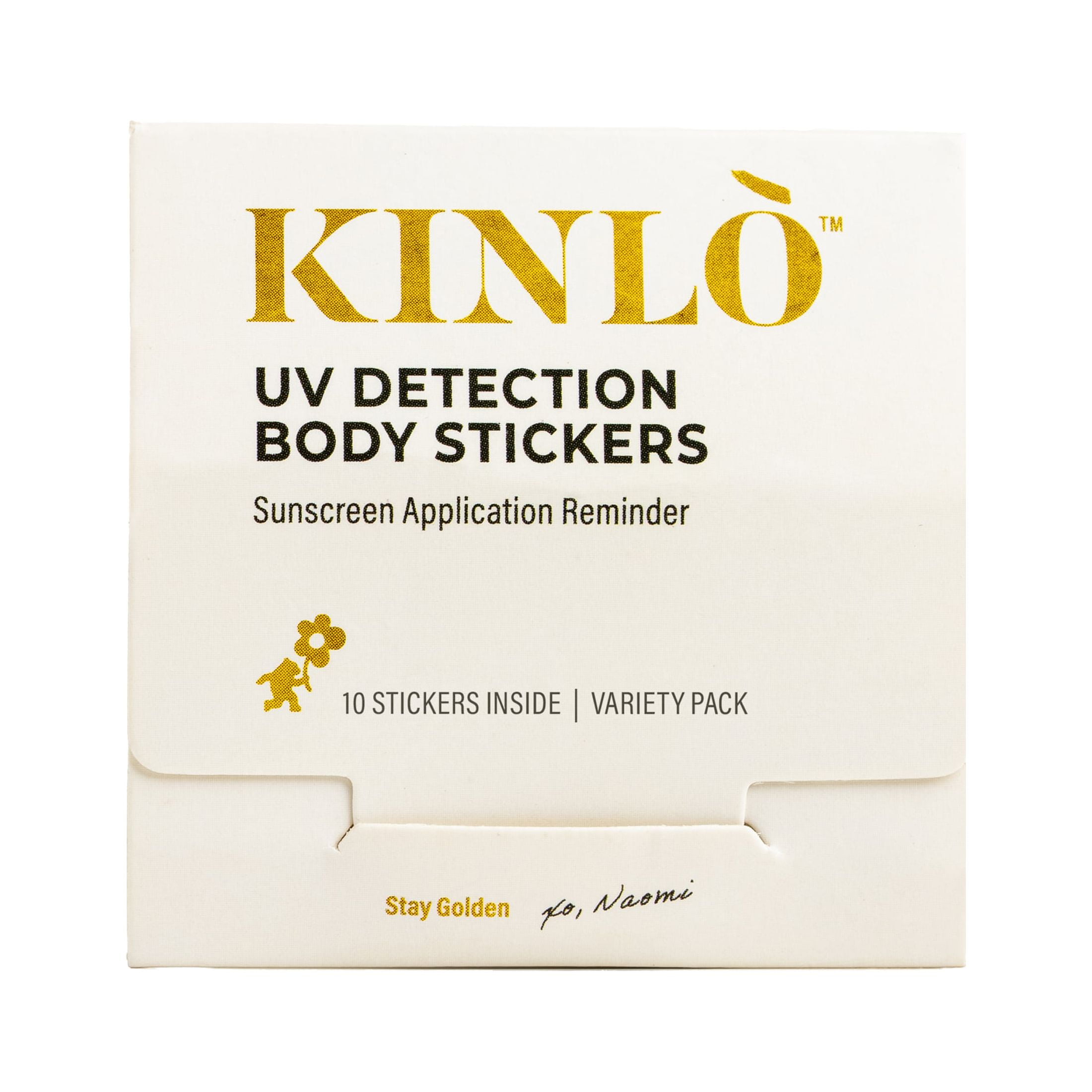 KINLO UV Detection Variety Pack Body Stickers 10 Count