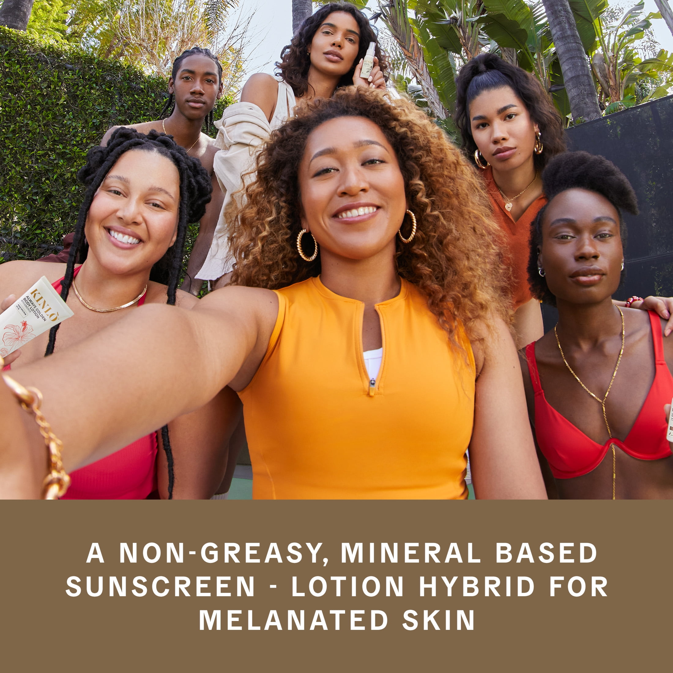 KINLO Always Golden Body Lotion SPF 30 Daily Moisturizer Blue Light Protection Non-Greasy 4 oz