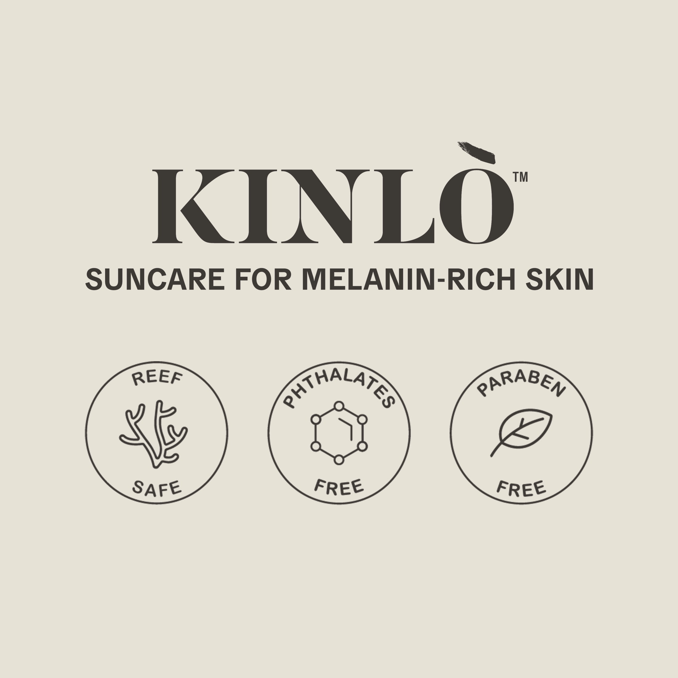 KINLO Water Resistant Sunscreen Stick Face Body Shoulders SPF30 0.5oz