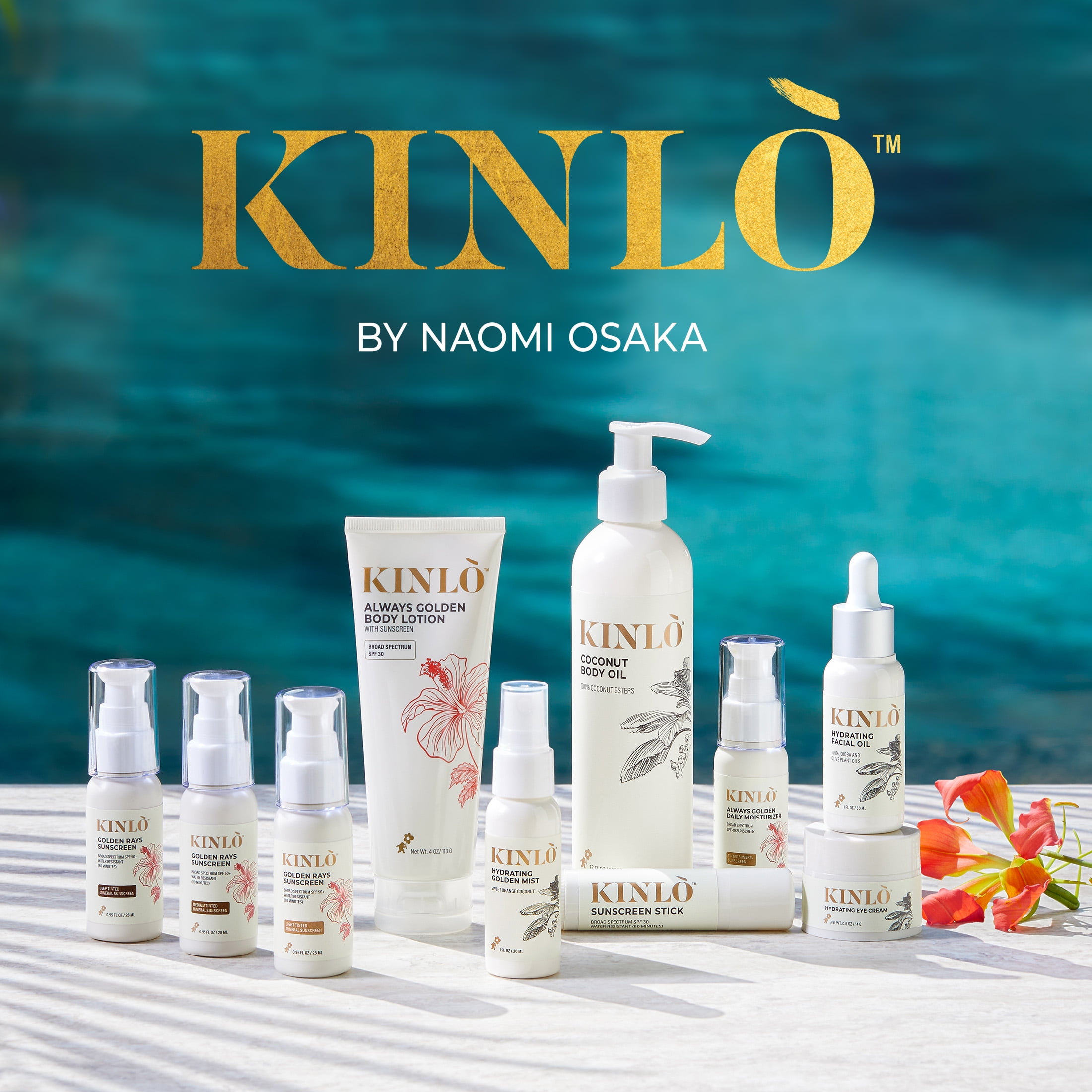 KINLO Water Resistant Sunscreen Stick Face Body Shoulders SPF30 0.5oz