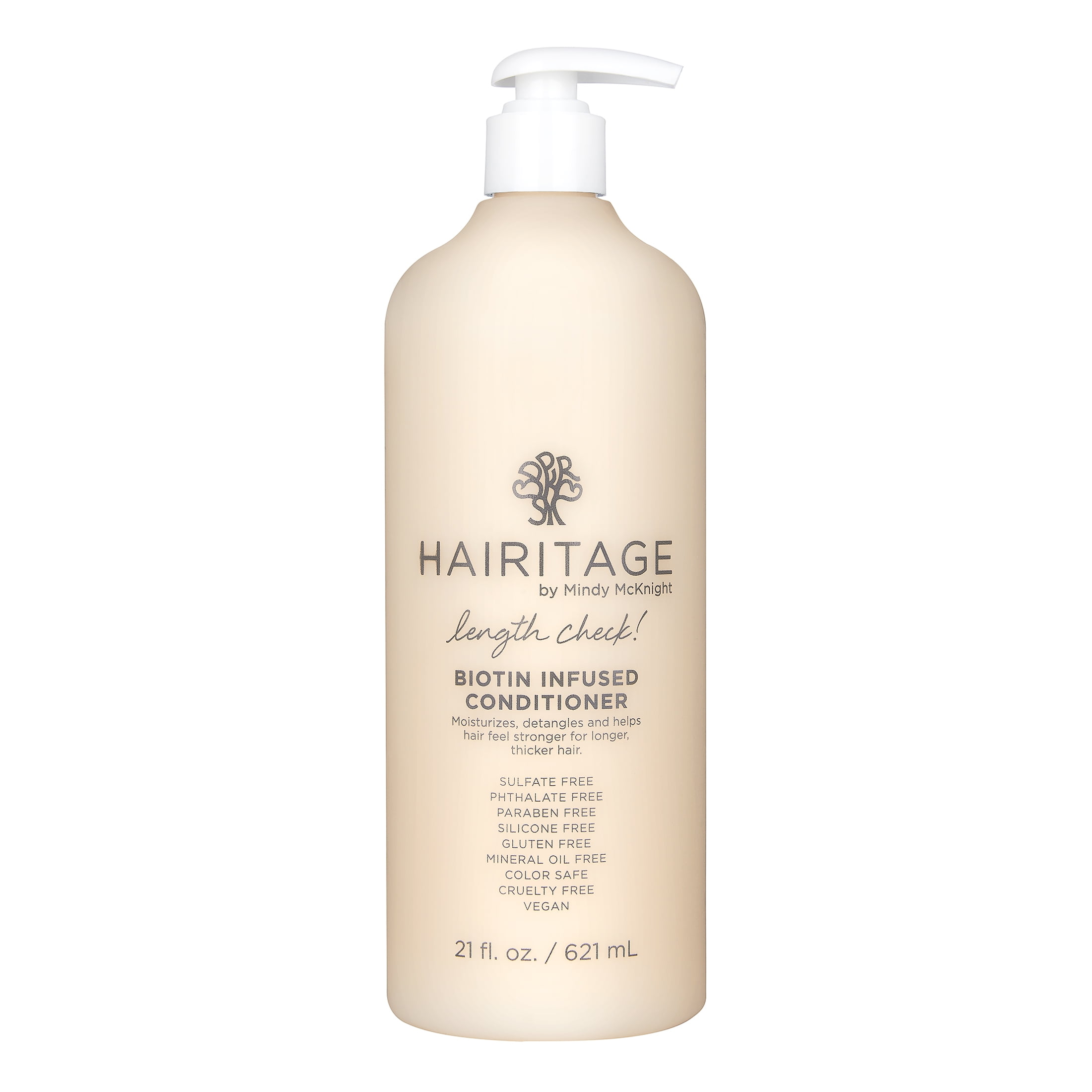 Hairitage Length Check Biotin Conditioner 21oz for Dry Damaged Hair