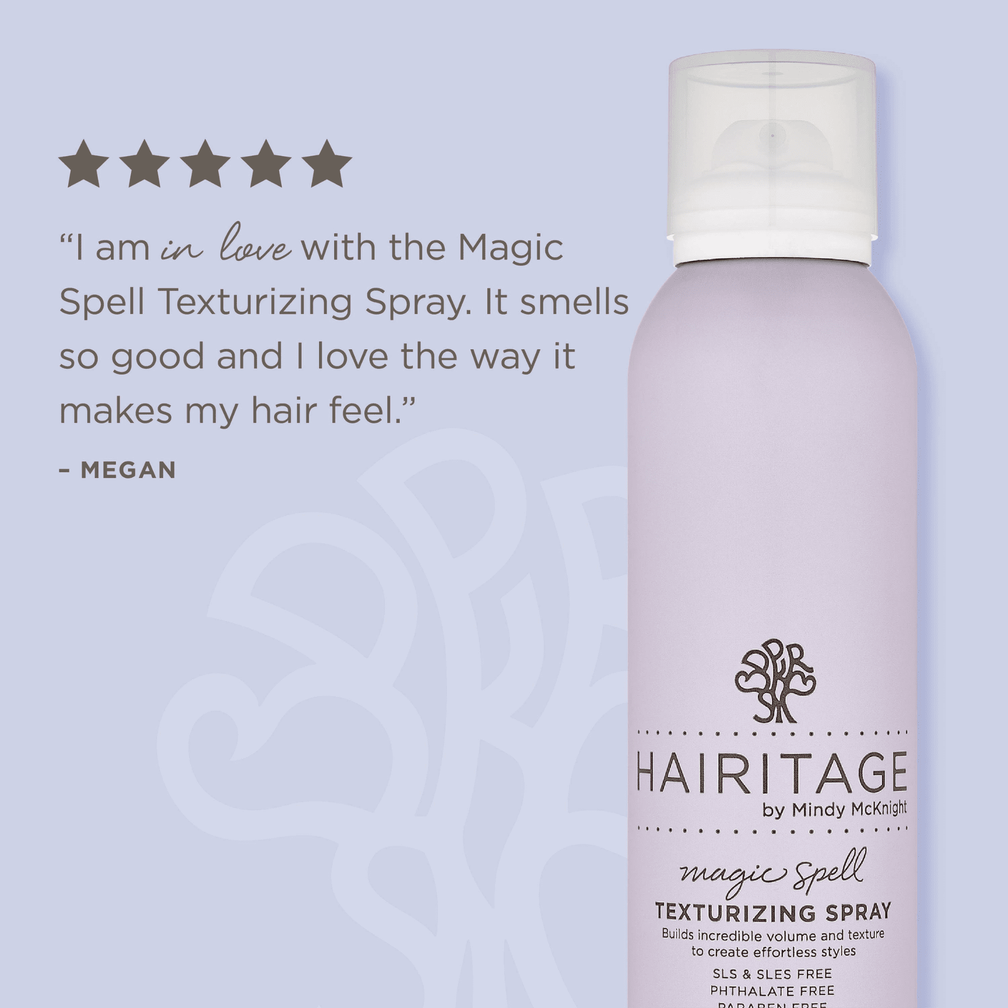 Hairitage Volumizing Texture Set Lazy Day Dry Shampoo Texturizing Hairspray Hair Products