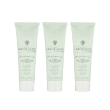 Hairitage Strength Training Thickening Leave in Conditioner with Coconut oil 6 fl oz Pack of 3