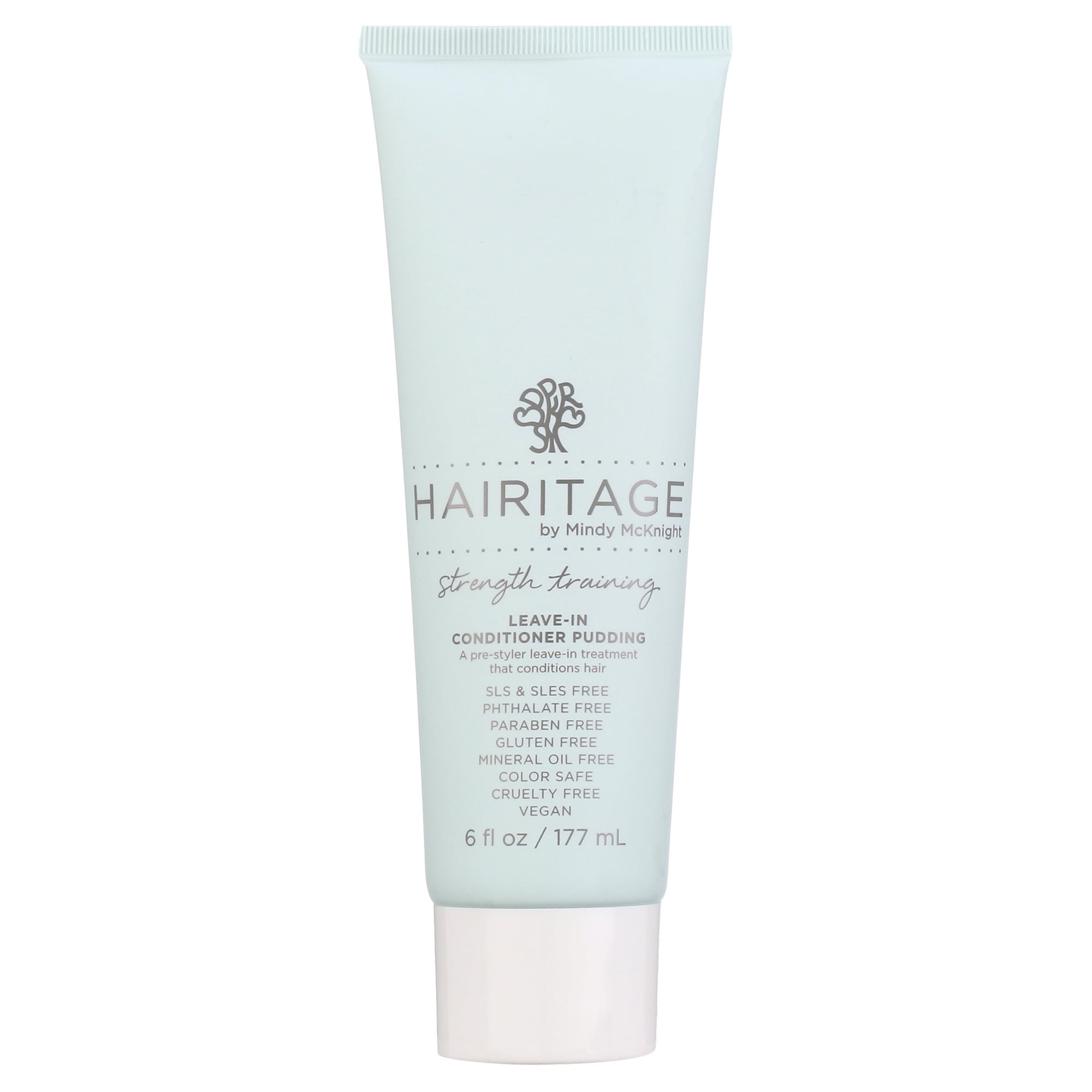 Hairitage Strength Training Thickening Leave in Conditioner with Coconut oil 6 fl oz Pack of 3