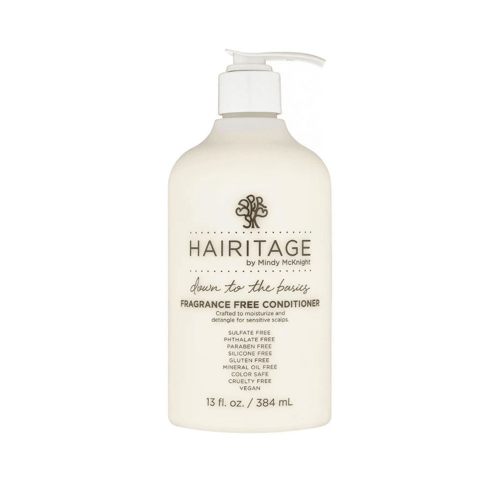 Hairitage Down to Basics Fragrance Free Conditioner 13 fl oz Pack of 3