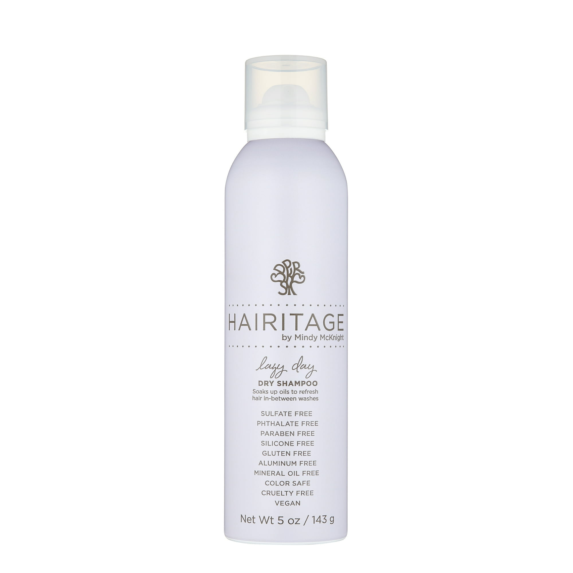 Hairitage Lazy Day Dry Shampoo 5 oz Pack of 3 for Fresh Hair Boost