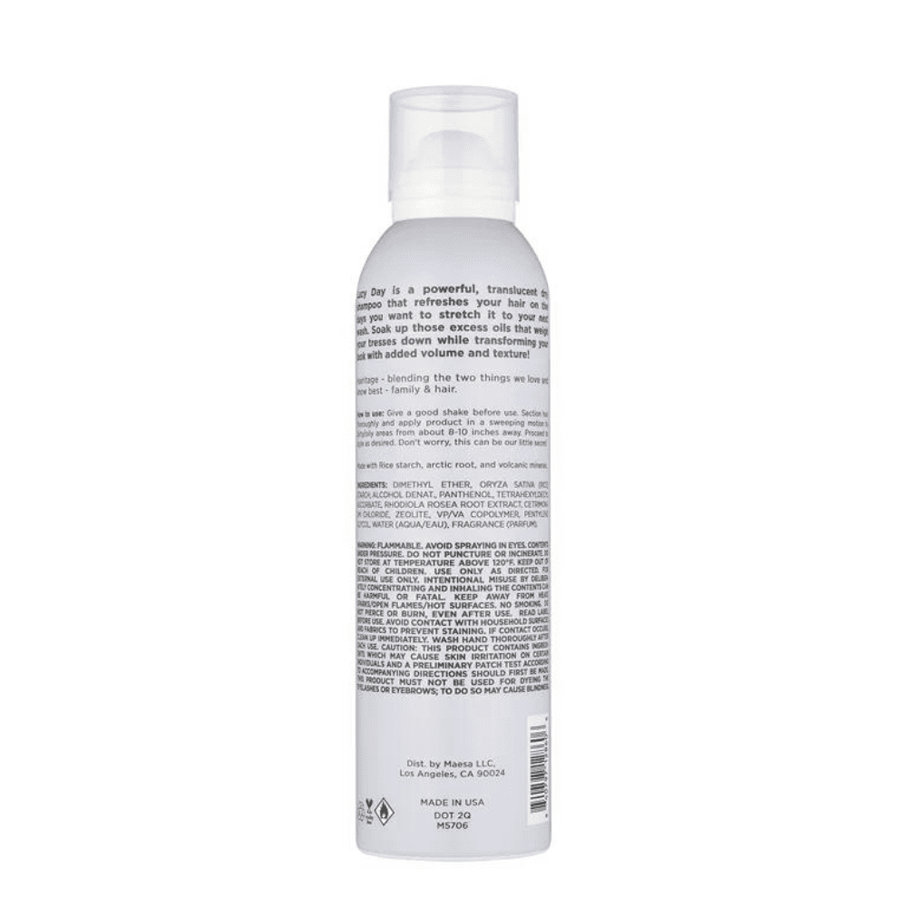 Hairitage Lazy Day Dry Shampoo 5 oz Pack of 3 for Fresh Hair Boost