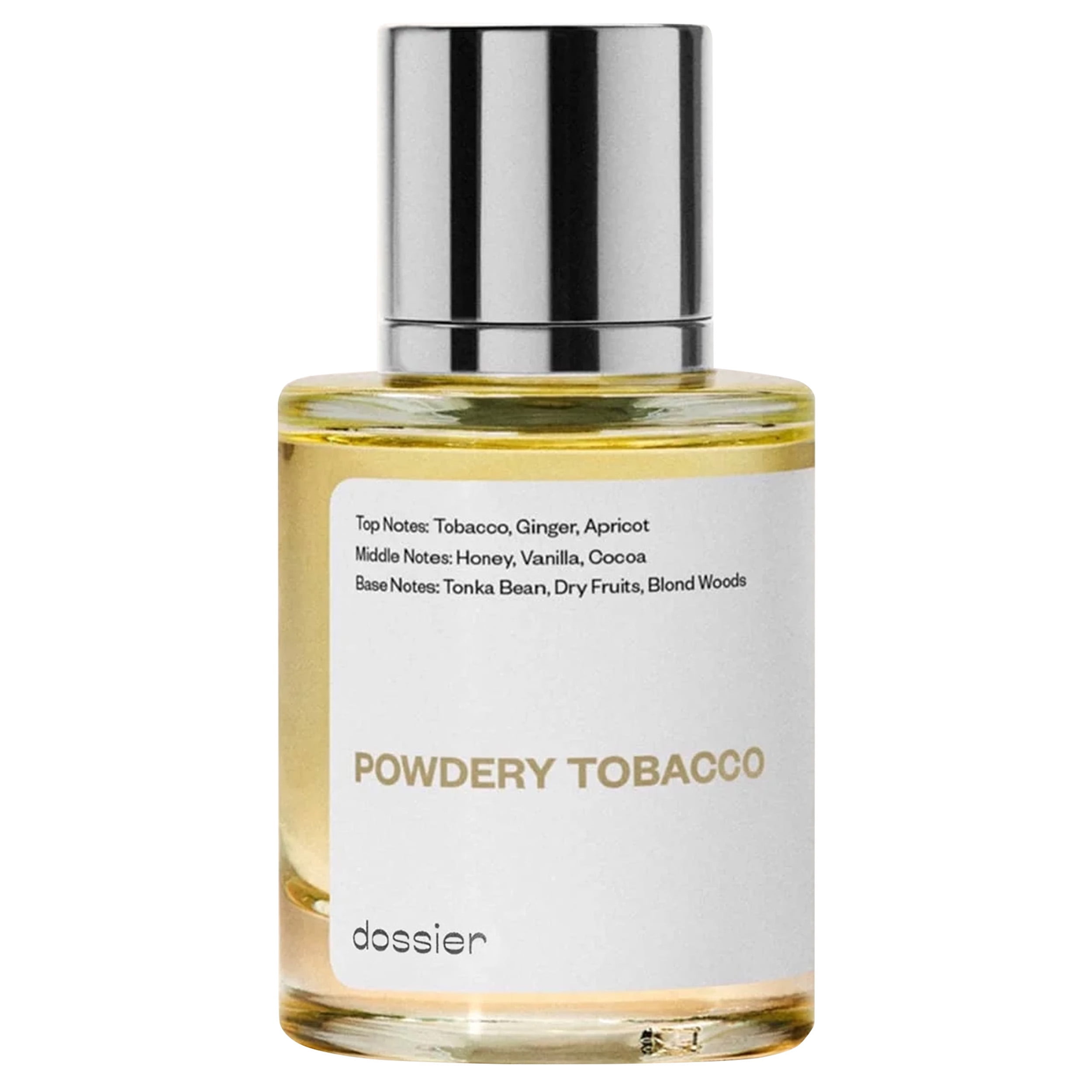 Dossier Powdery Tobacco Eau De Parfum Inspired By Tom Ford Tobacco Vanille Unisex Perfume 1.7 oz