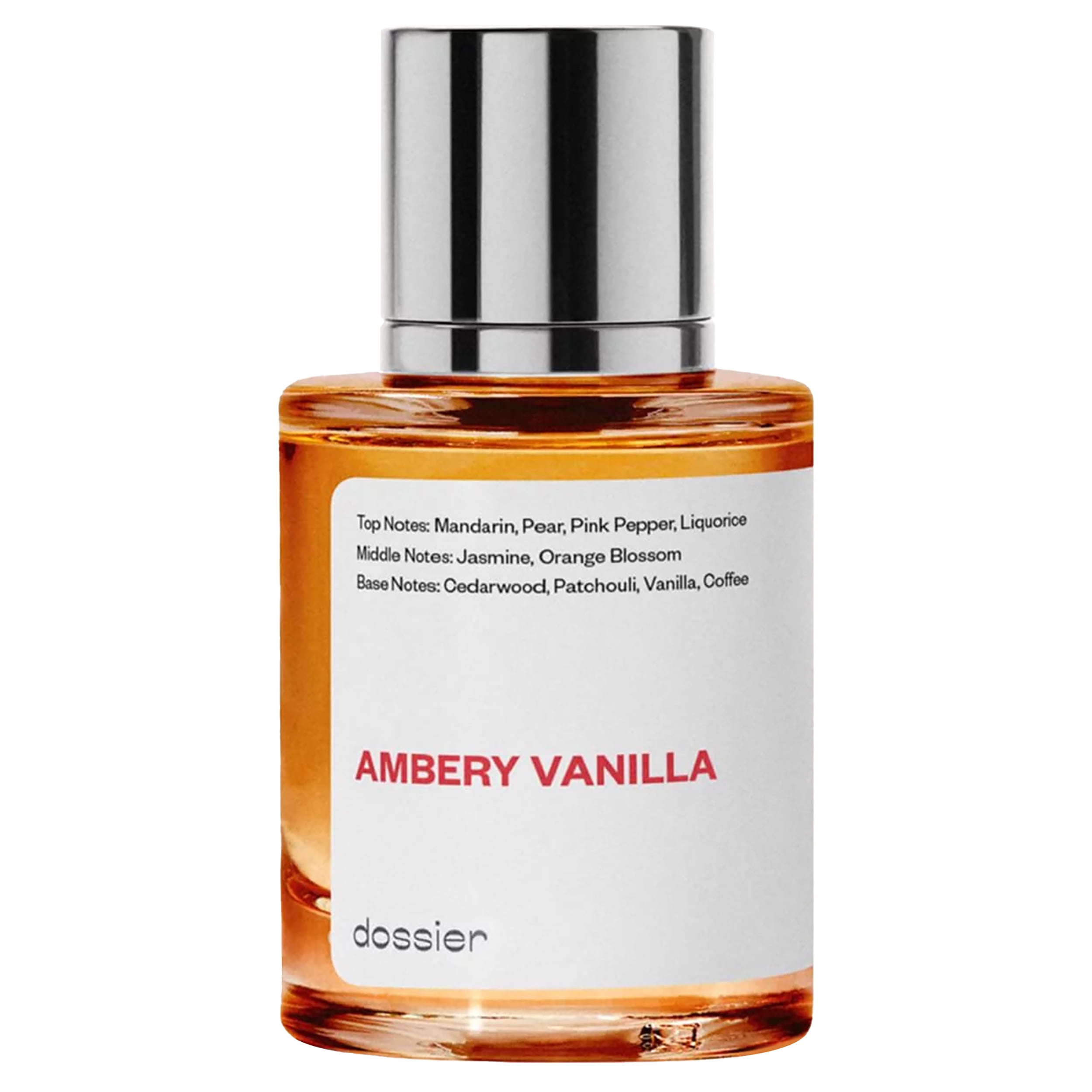 Dossier Ambery Vanilla Eau De Parfum Inspired by YSLs Black Opium Women Perfume 1.7 oz