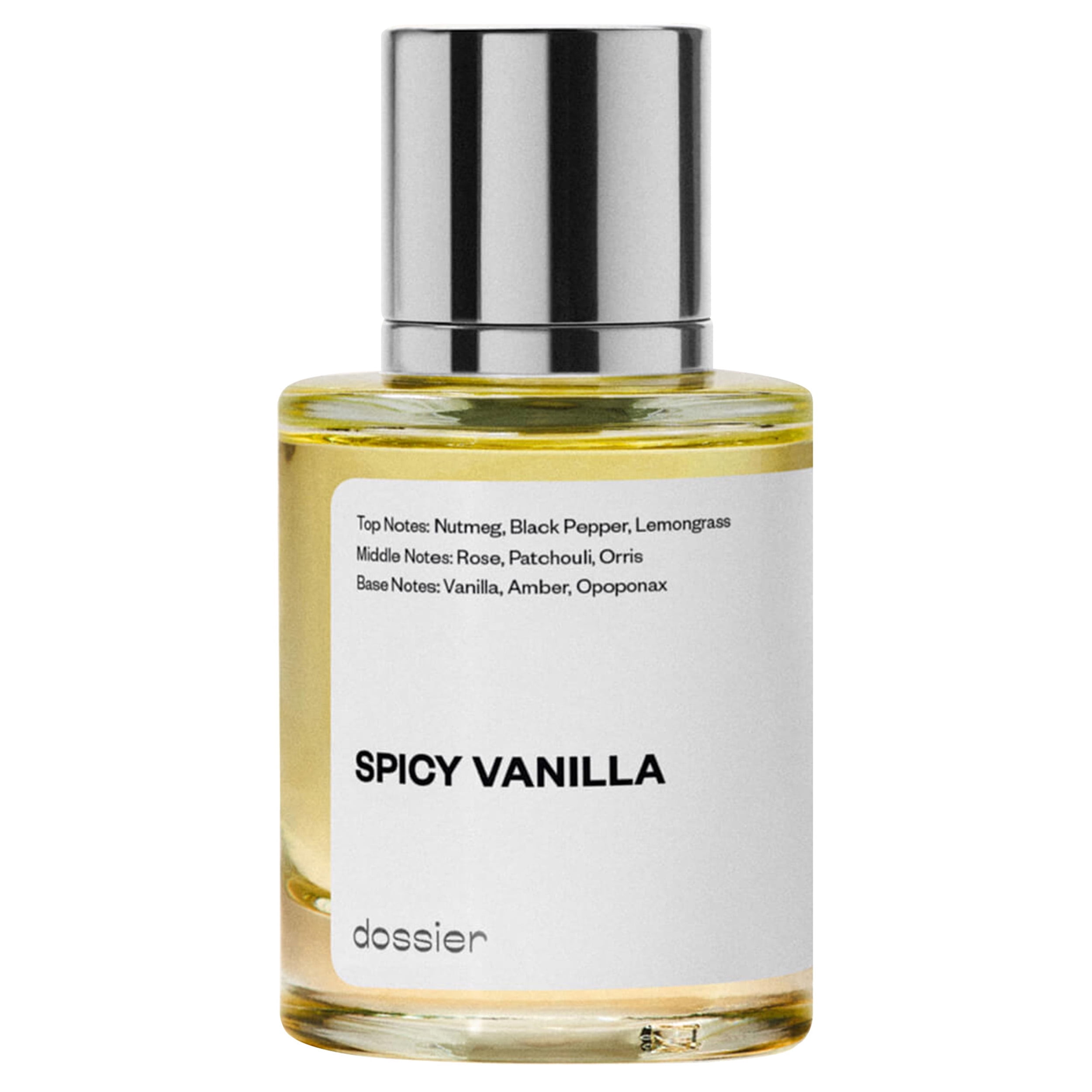 Dossier Spicy Vanilla Eau De Parfum Inspired by Tom Ford Noir Cologne for Men 1.7 oz