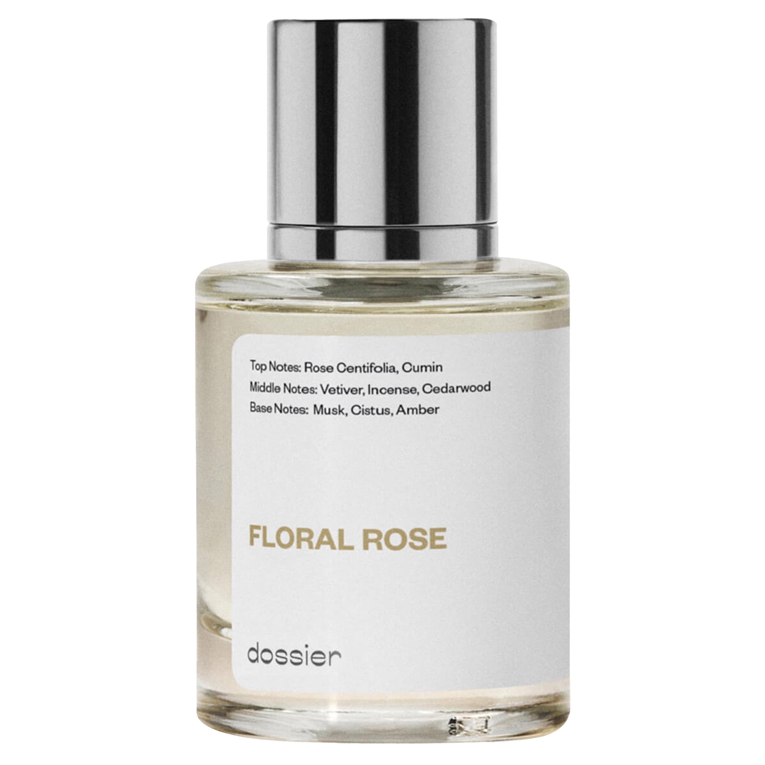 Dossier Floral Rose Eau de Parfum Inspired by Le Labo Fragrances Rose 31 Unisex 1.7 oz