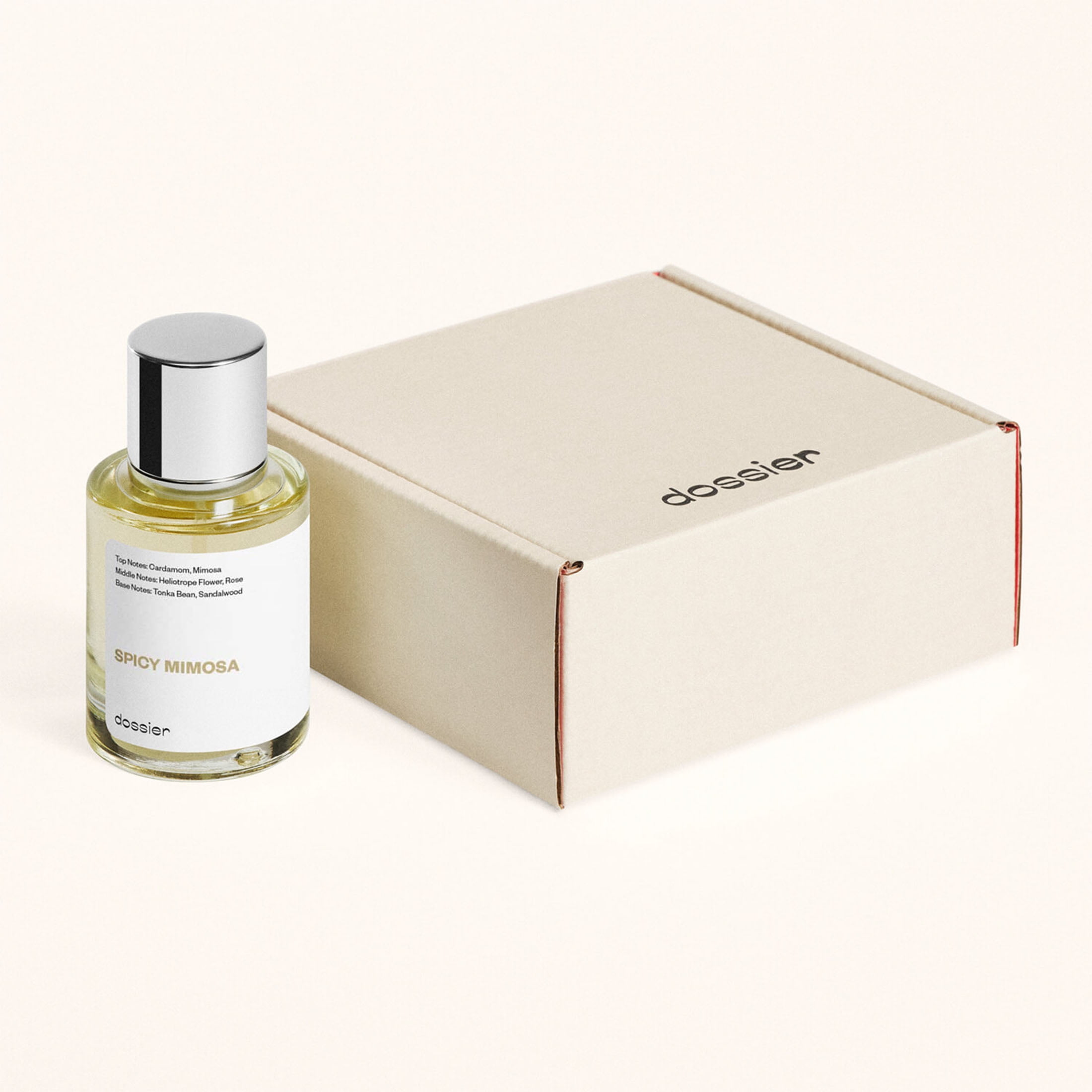 Dossier Spicy Mimosa Eau De Cologne 1.7 oz Inspired by Jo Malone's Mimosa & Cardamom Unisex Perfume