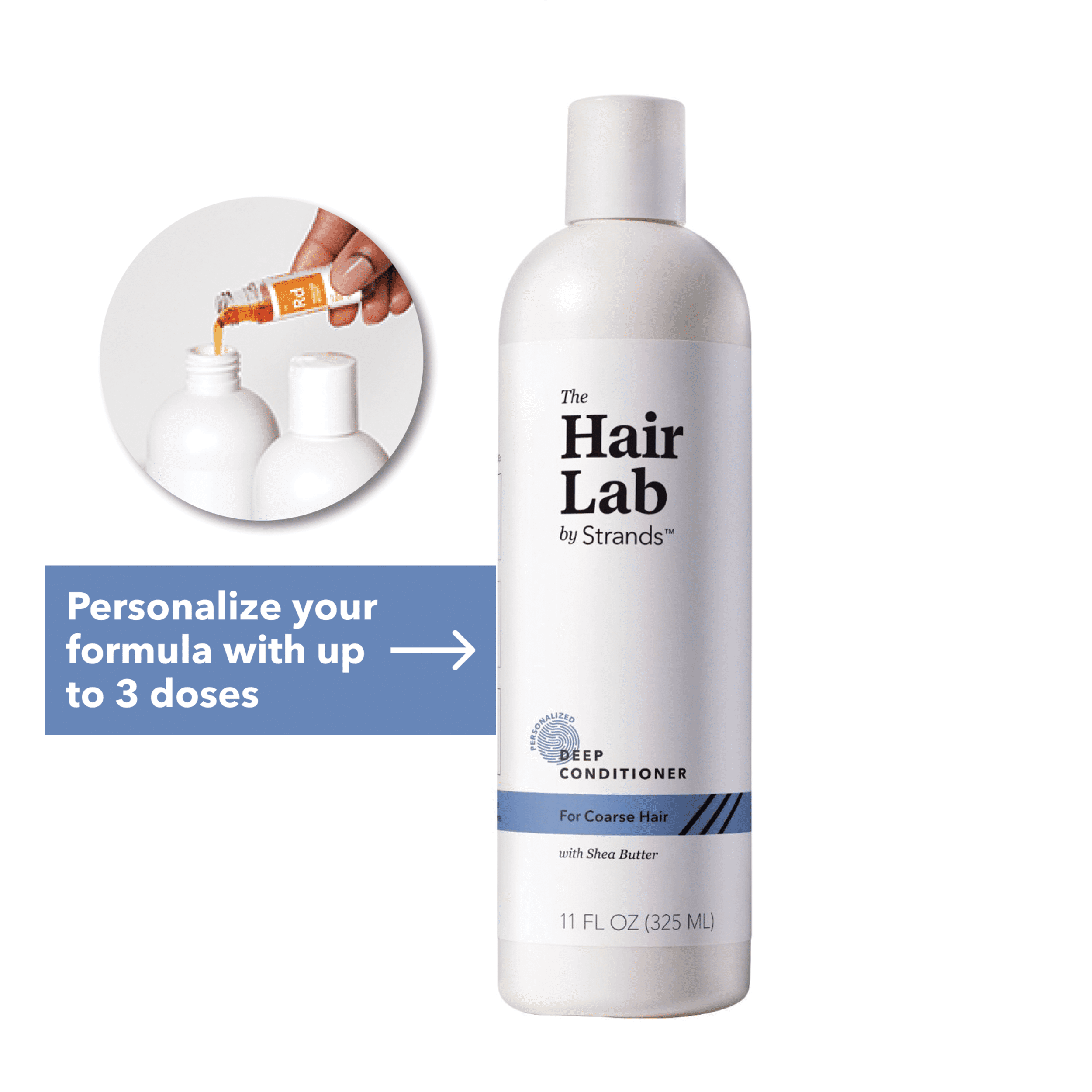 The Hair Lab Shea Butter Deep Conditioner Coarse Hair Sulfate Paraben Free 11 oz