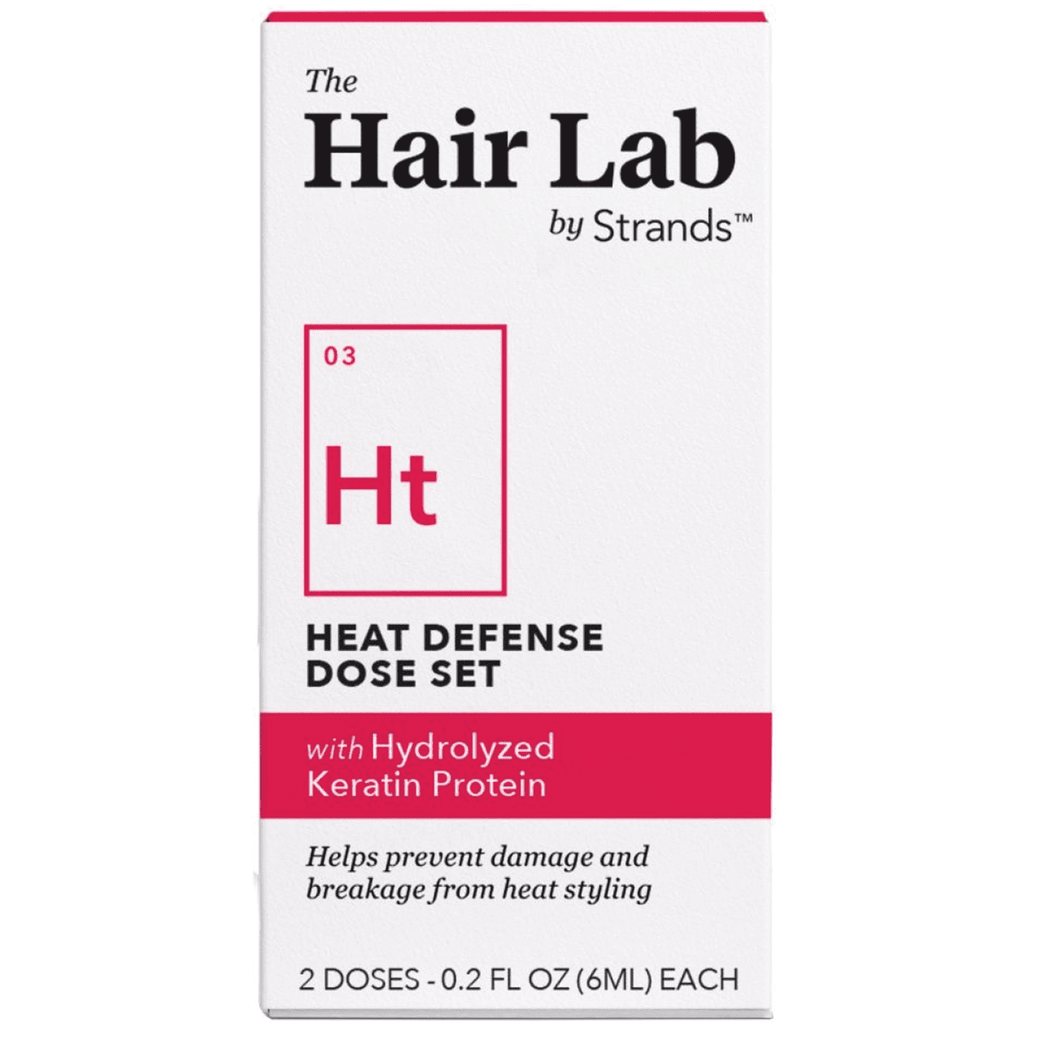 Hair Lab Heat Defense Dose Set Hydrolyzed Wheat Protein 2 x 0.2 oz