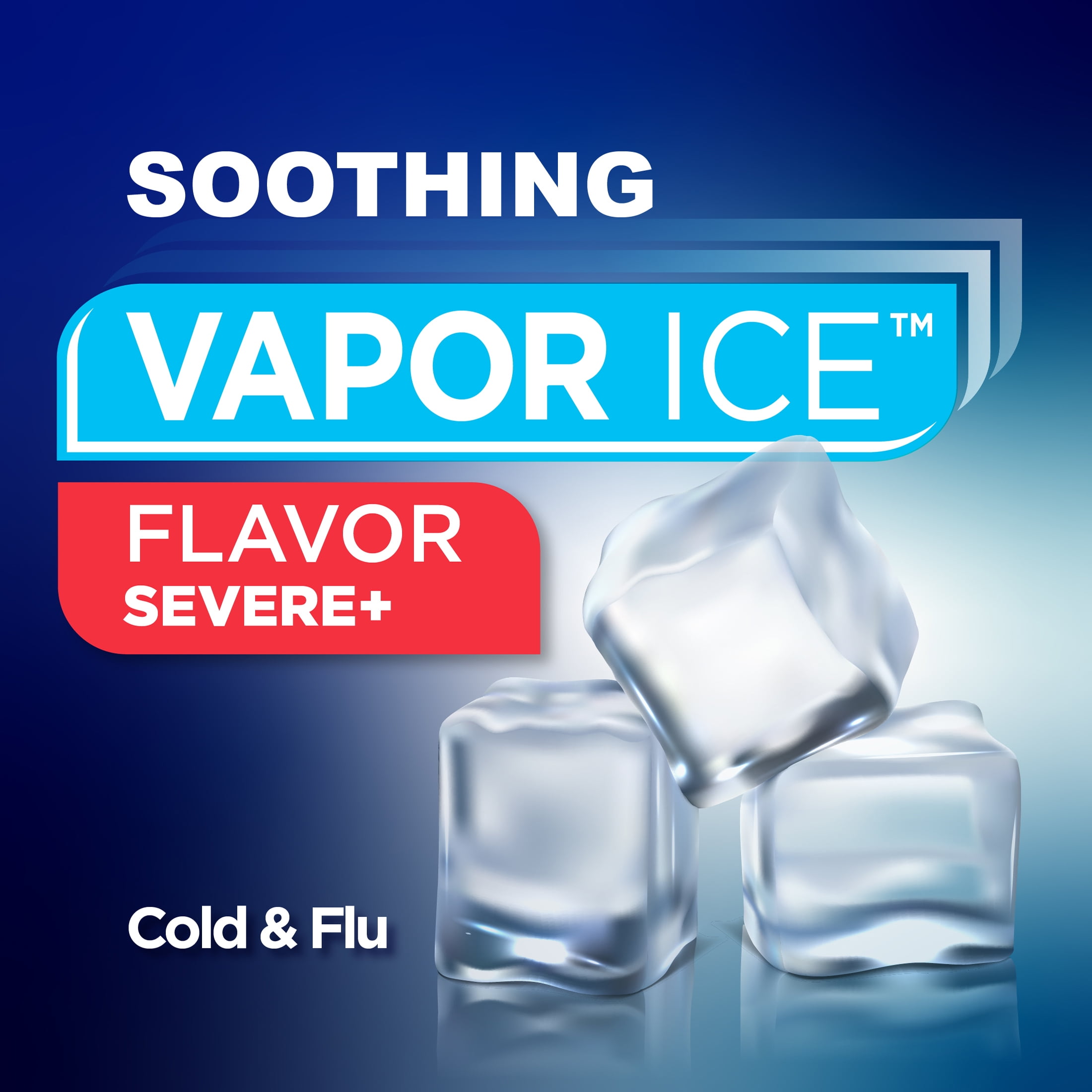 Equate Vapor Ice Day Night Severe Cold Flu Caplets Combo Pack 24 Count