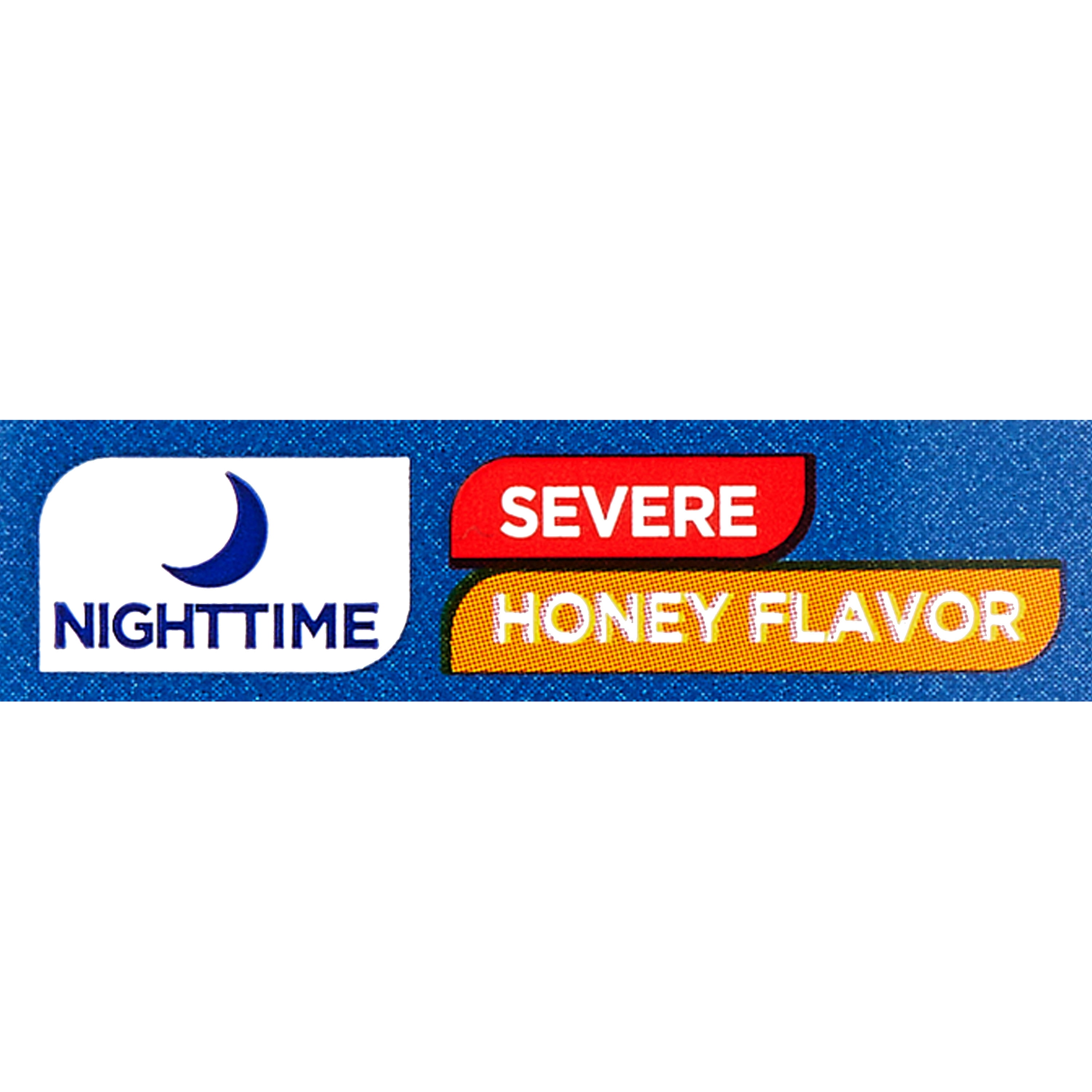 Equate Nighttime Severe Cold Flu Honey Liquid 12 fl oz