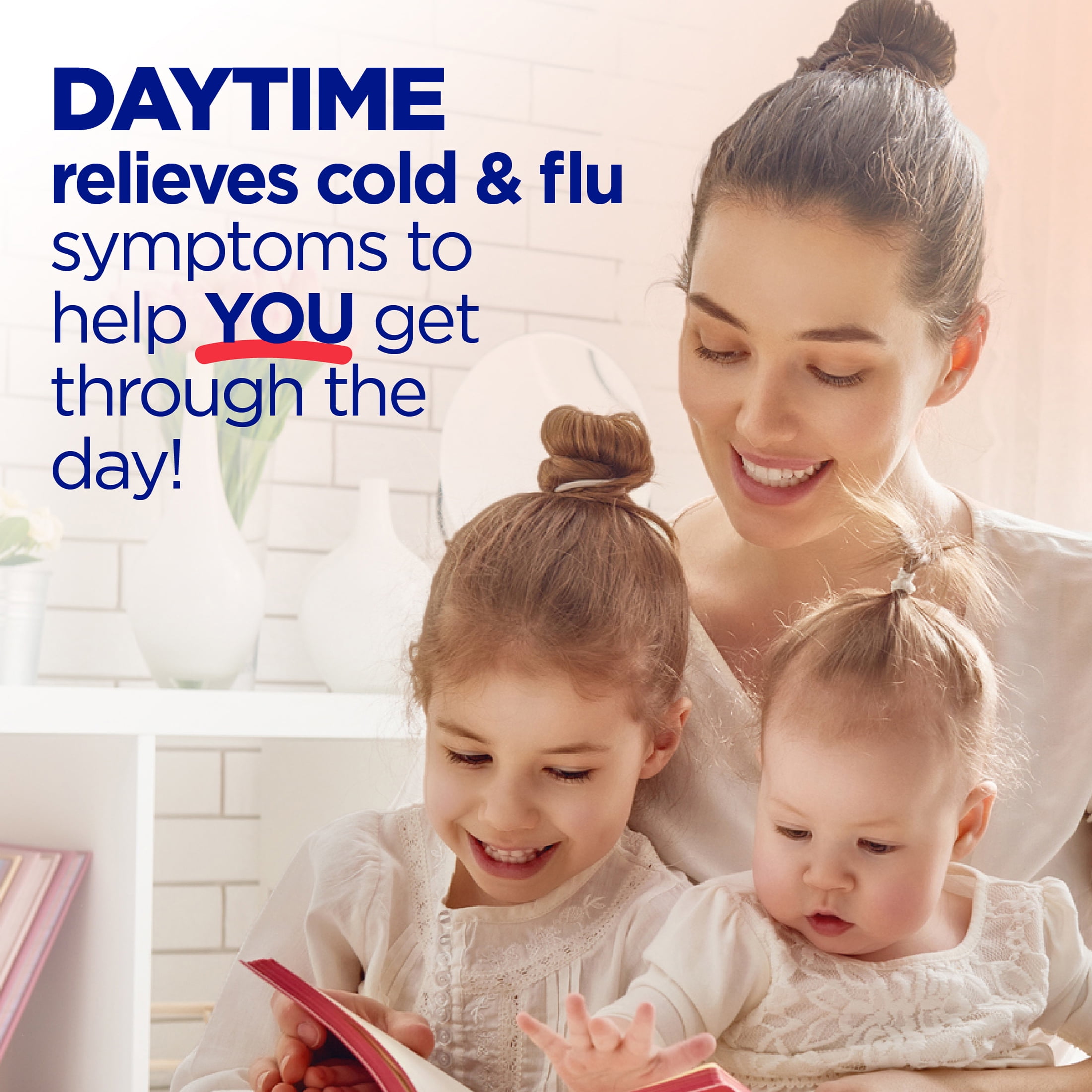 Equate Non-Drowsy Vapor Ice Daytime Severe Cold Flu Caplets 24 Count
