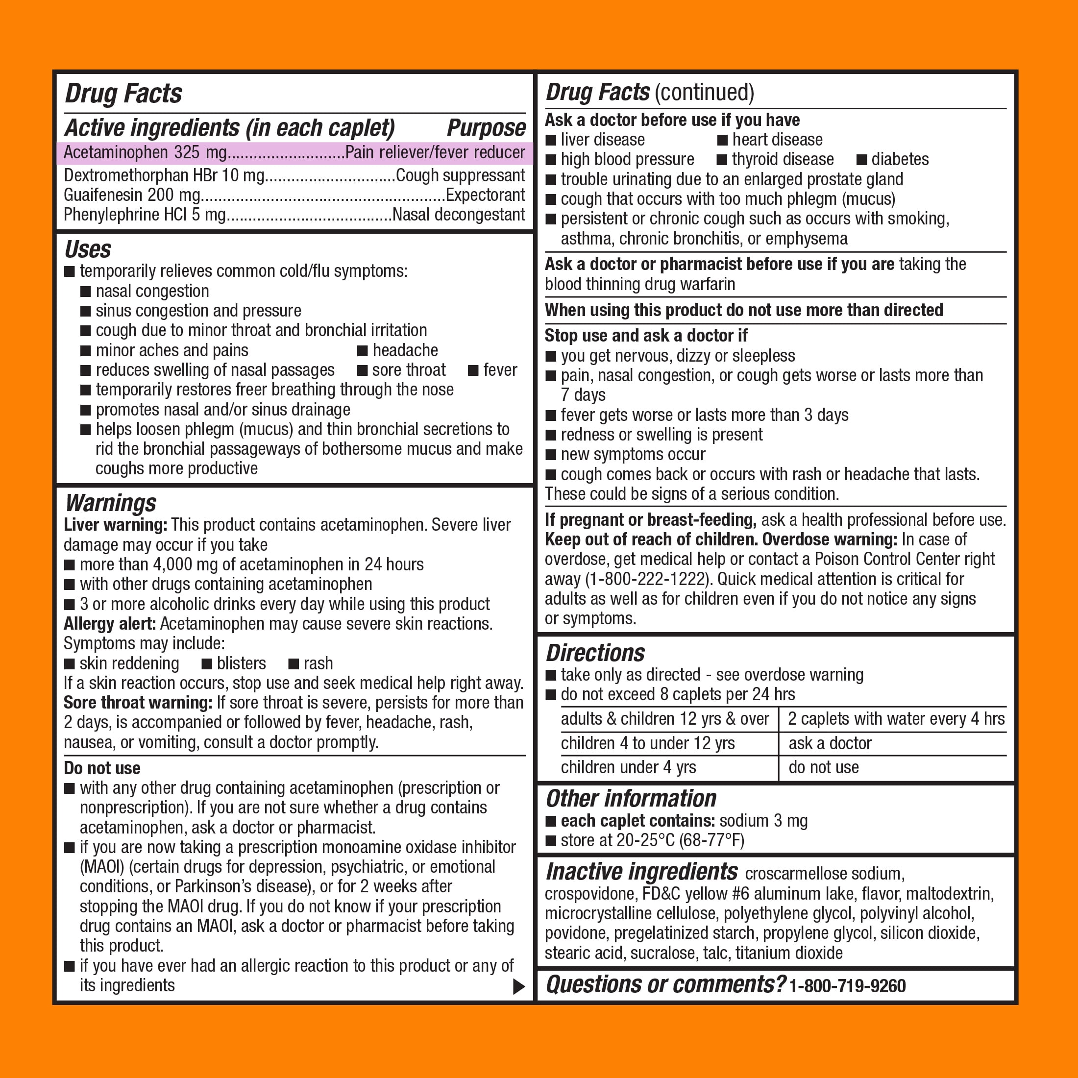 Equate Non-Drowsy Vapor Ice Daytime Severe Cold Flu Caplets 24 Count
