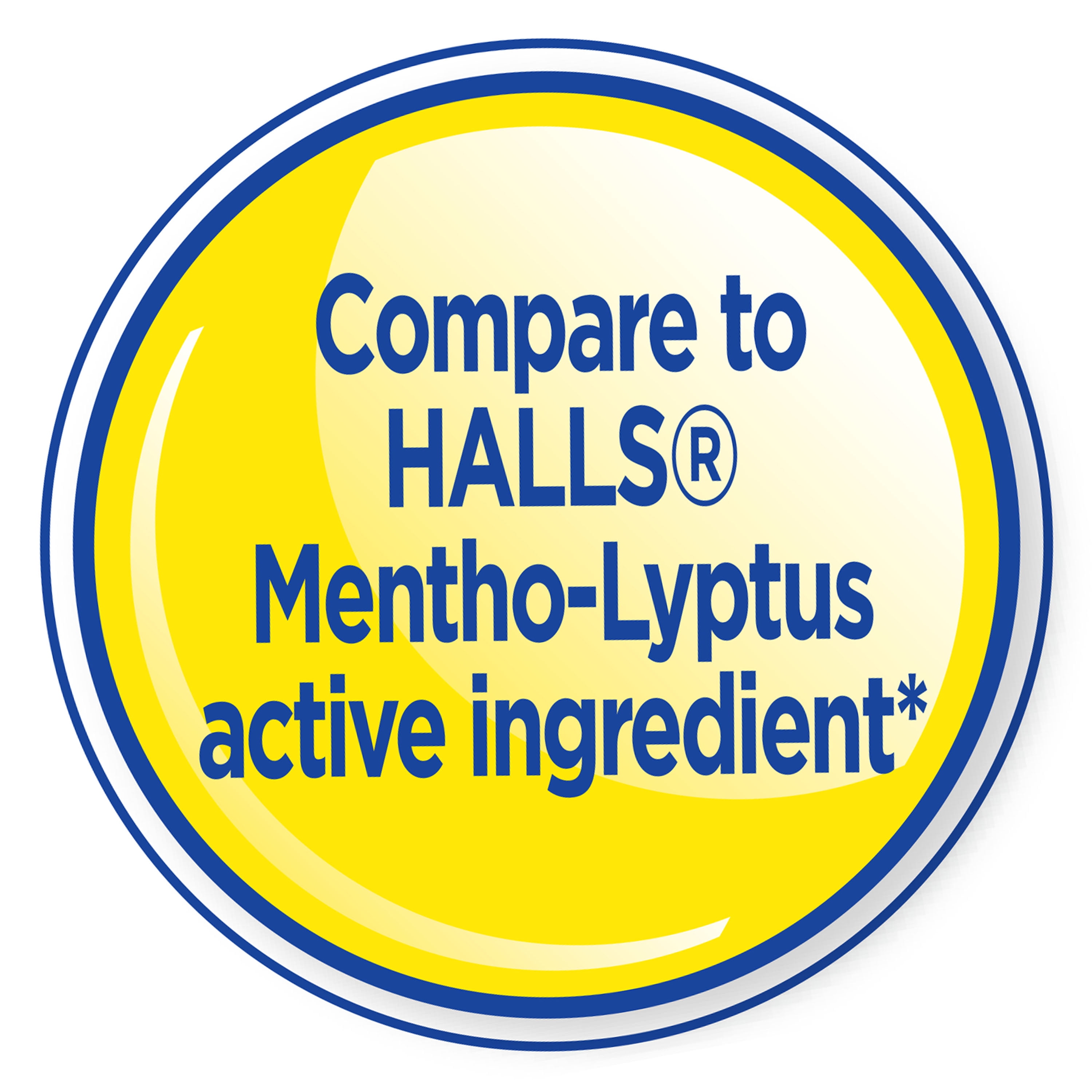 Equate Menthol Cough Drops 30 Count for Soothing Relief
