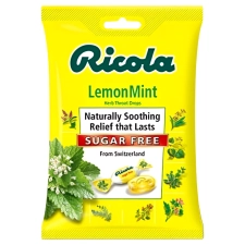 Ricola Sugar Free Lemon Mint Cough Drops 105 Ct