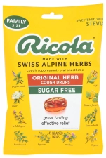 Ricola Cough Drop Throat Lozenges Original Herb Flavor 45 Count Pack Of 3