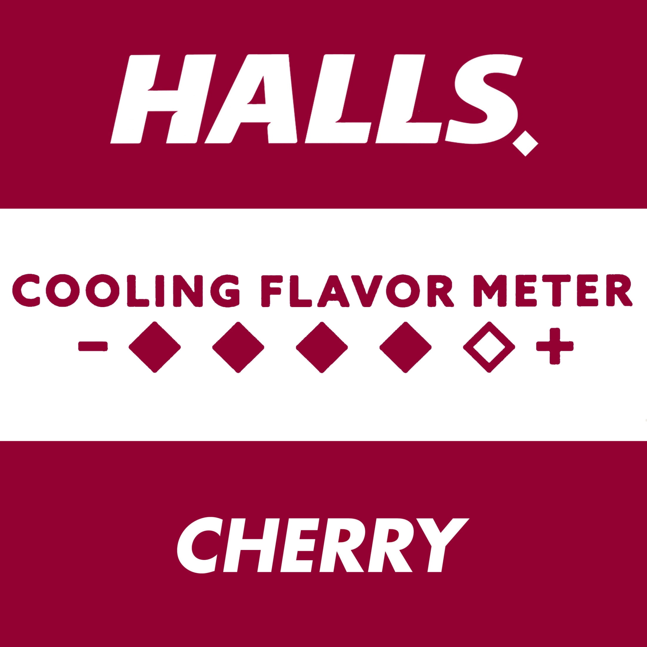 Halls Relief Cherry Cough Drops Economy Pack 2 Pack 80 Drops