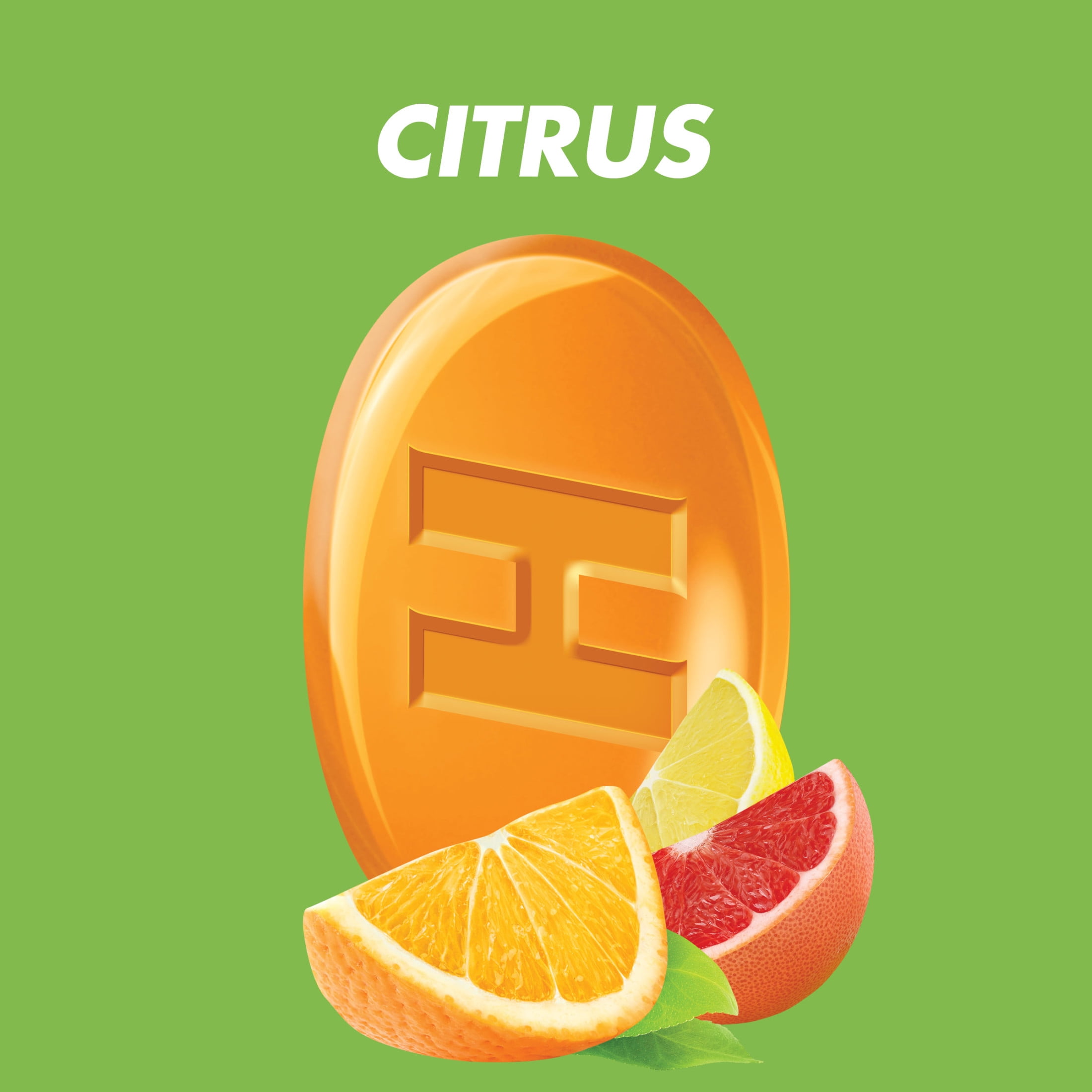 Halls Defense Assorted Citrus Sugar Free Vitamin C Drops 25-Drops